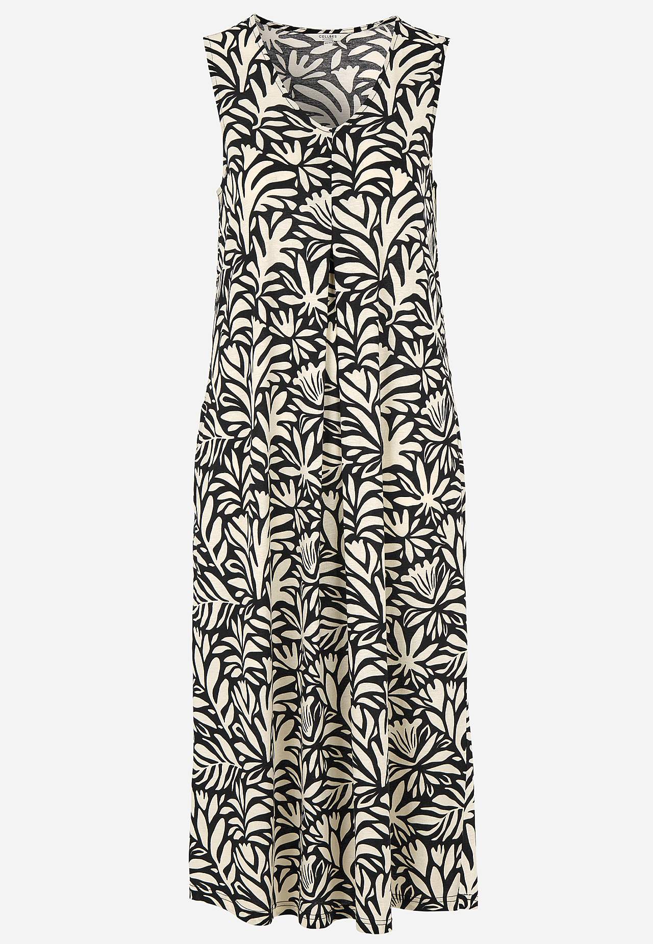 Jersey dress with pockets