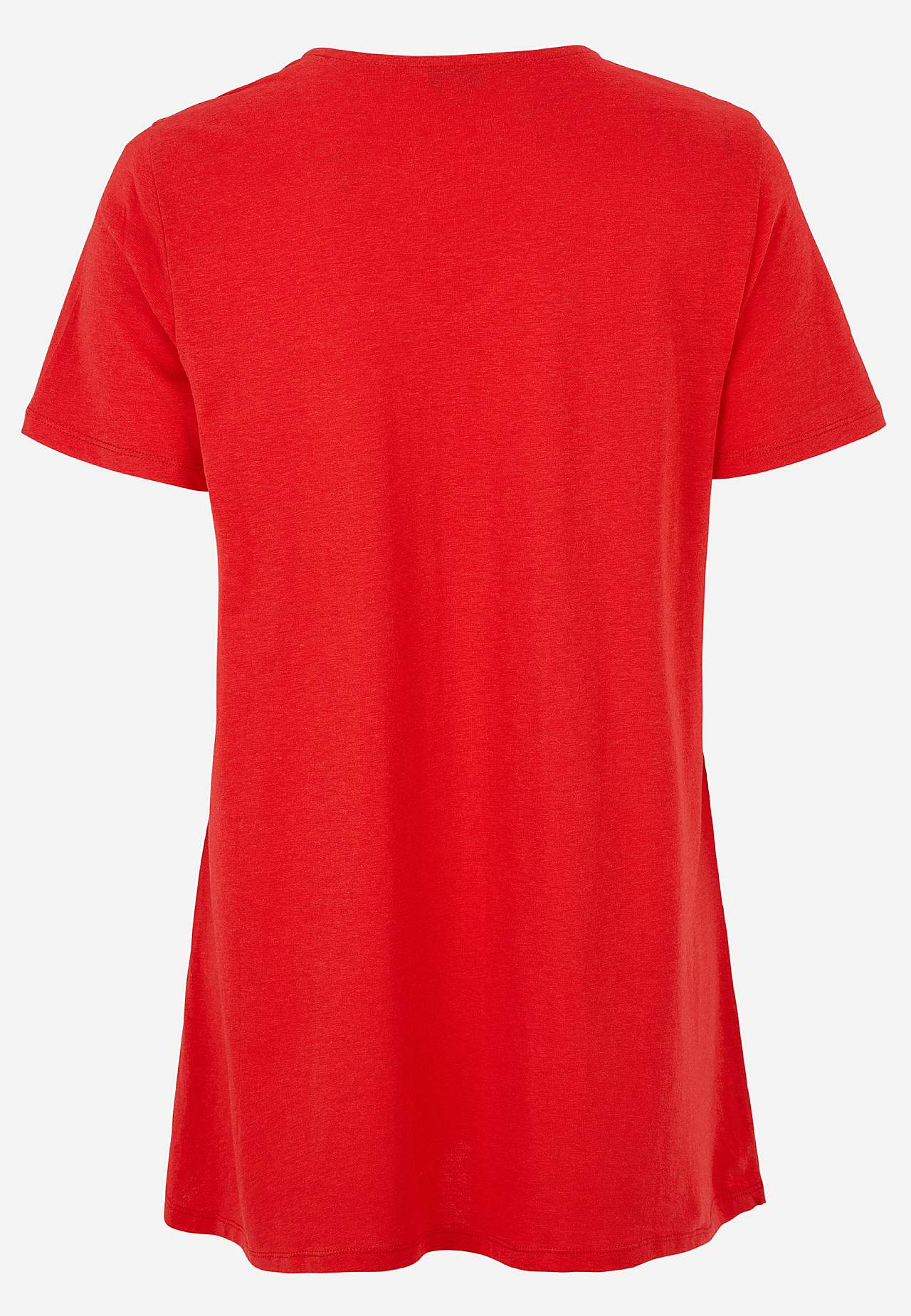 Jersey tuniq with flattering pleat