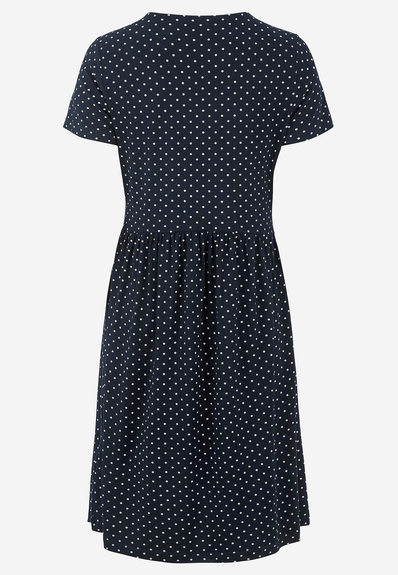 Jersey dress with pockets