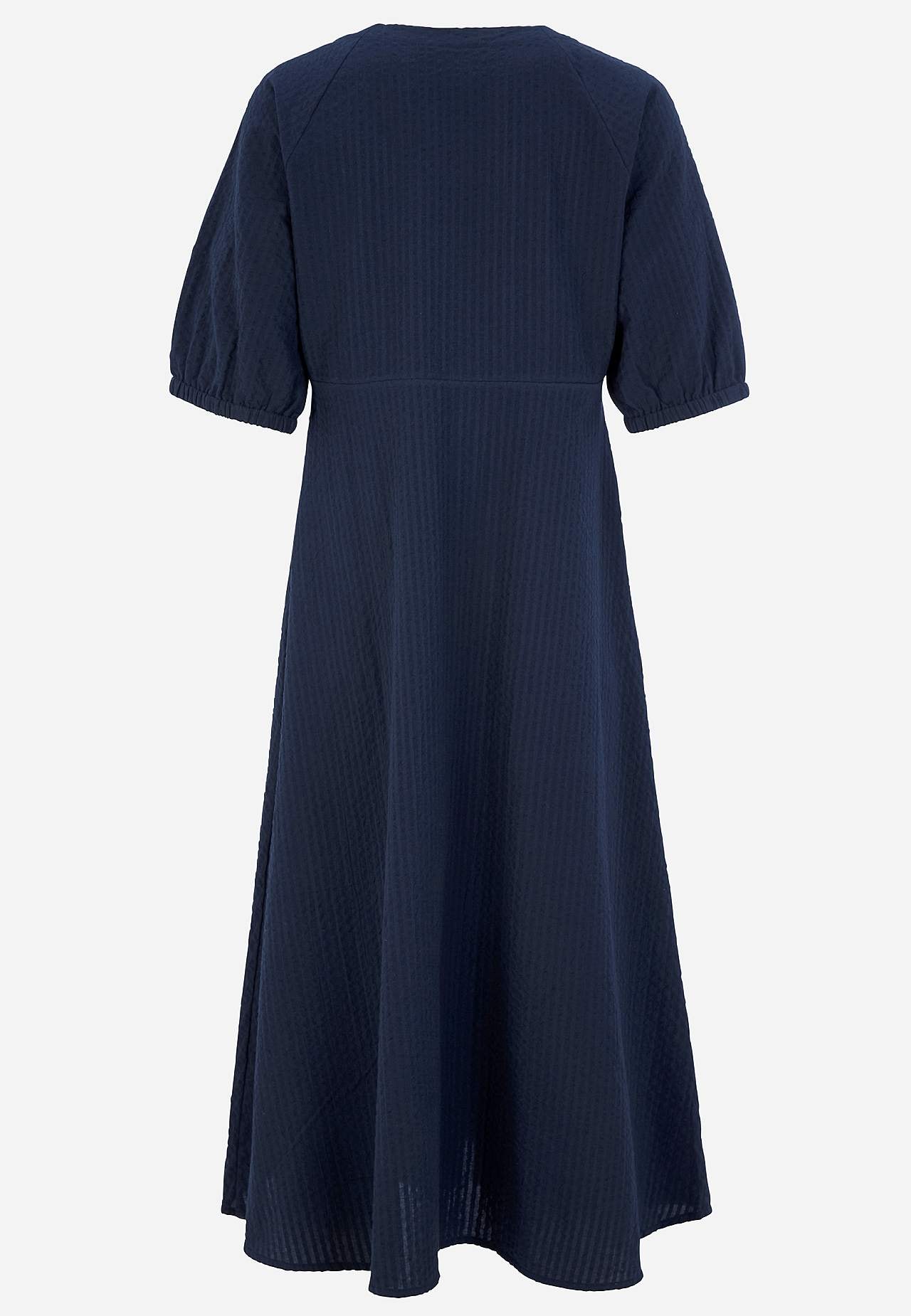 Dress in seersucker