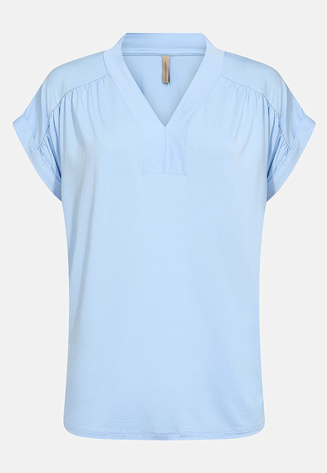 Jerseytop i lyocell billede
