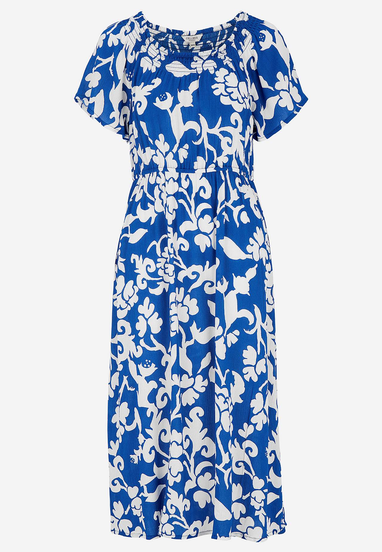 Dress in viscose crepe