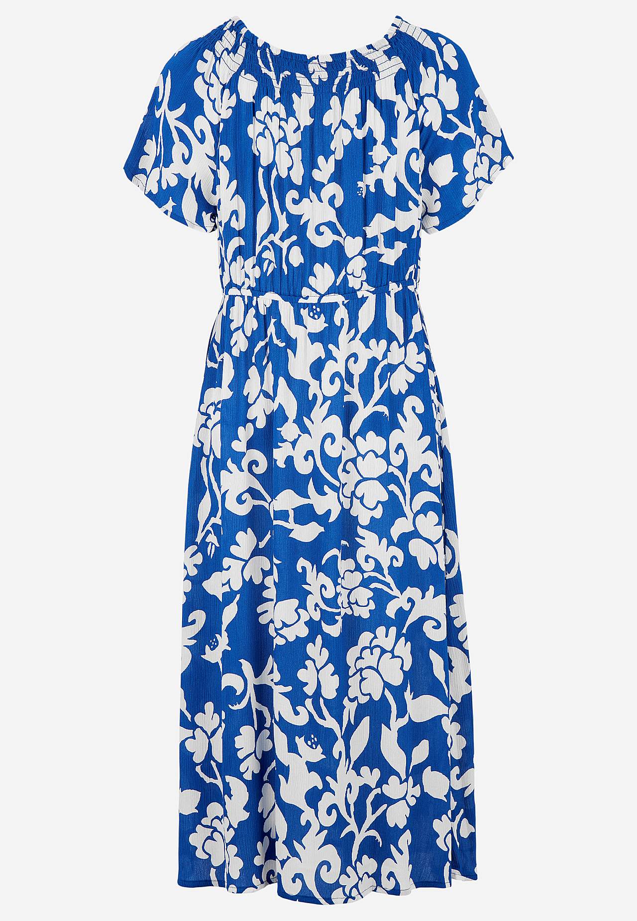 Dress in viscose crepe