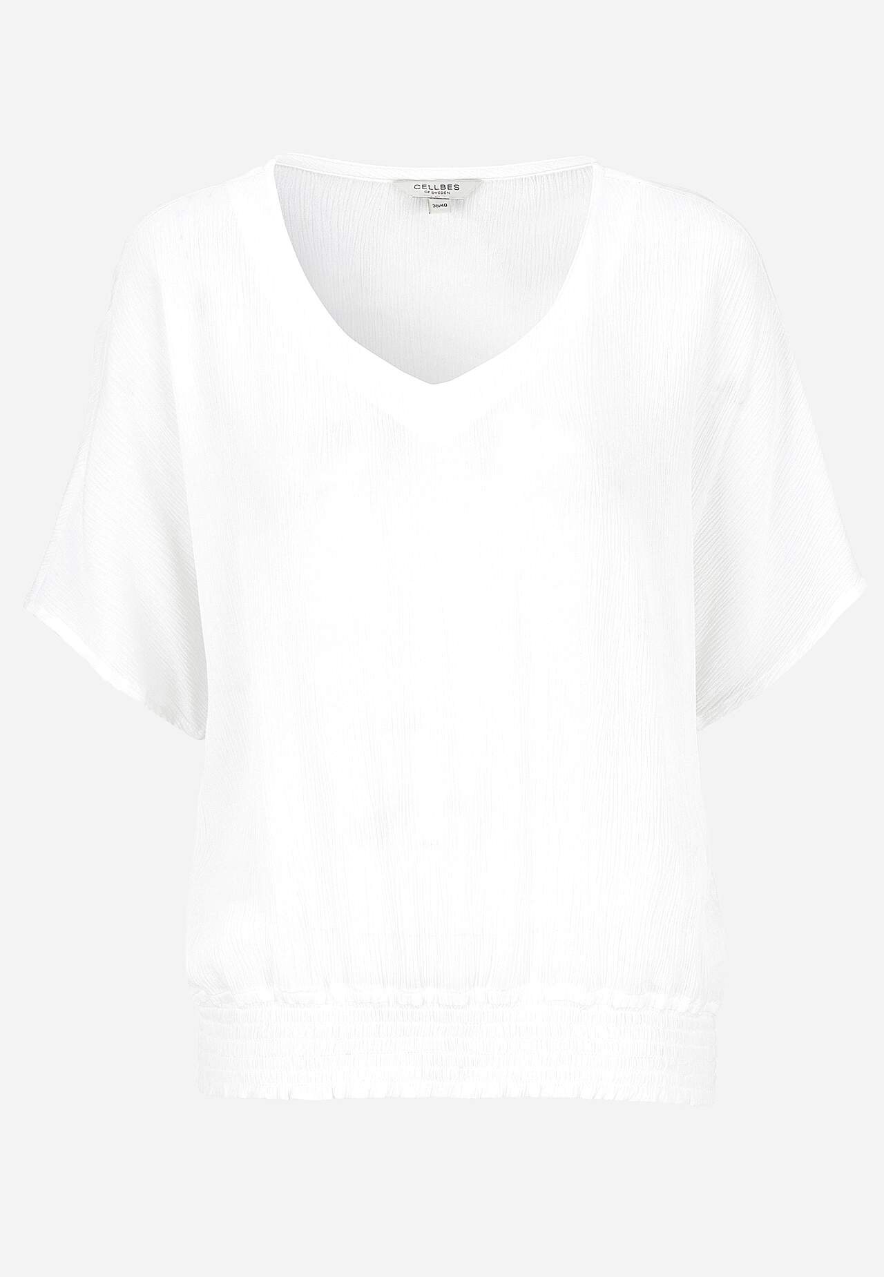 Blouse in viscose crepe