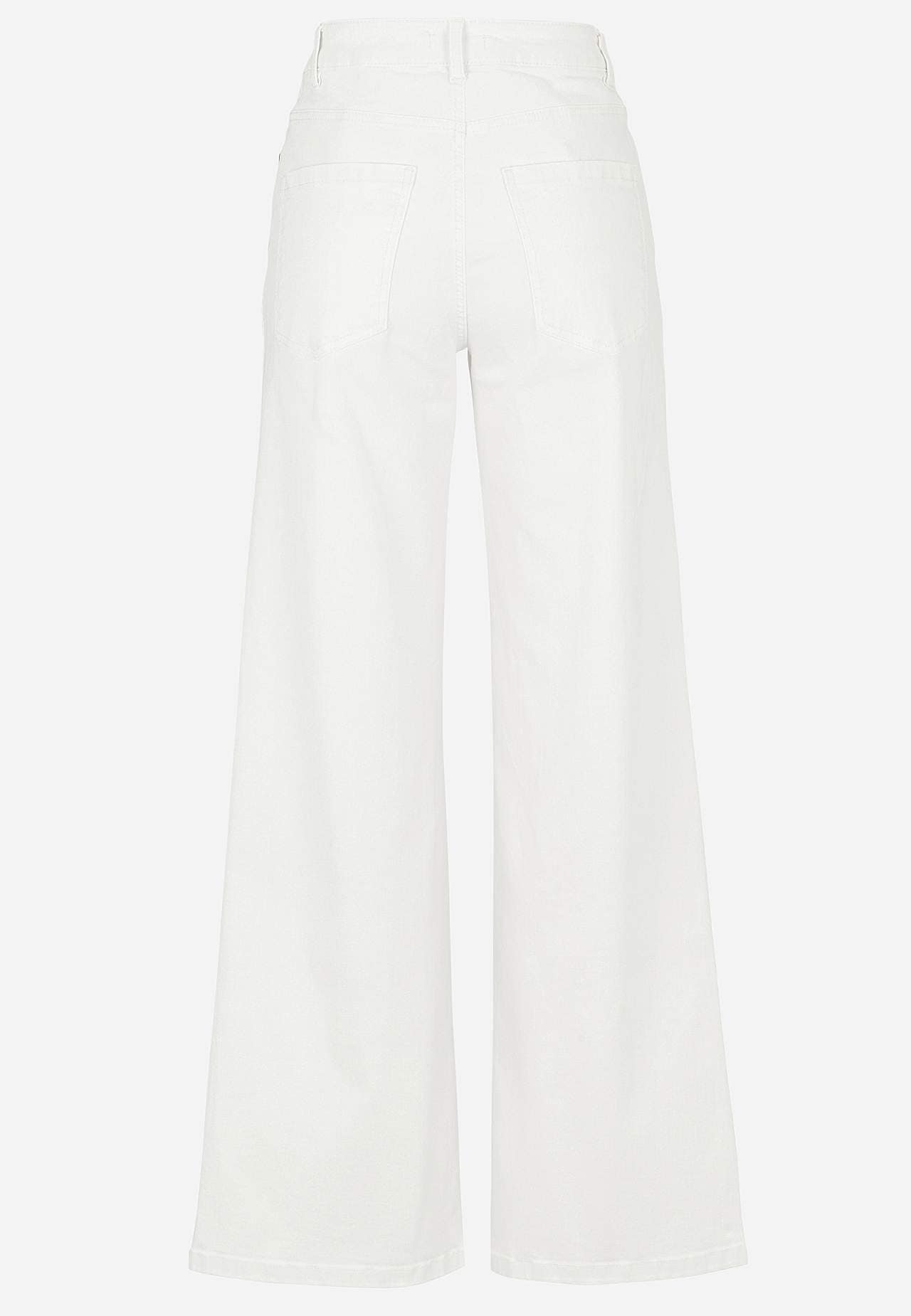 Wide, long jeans with high waist Renata