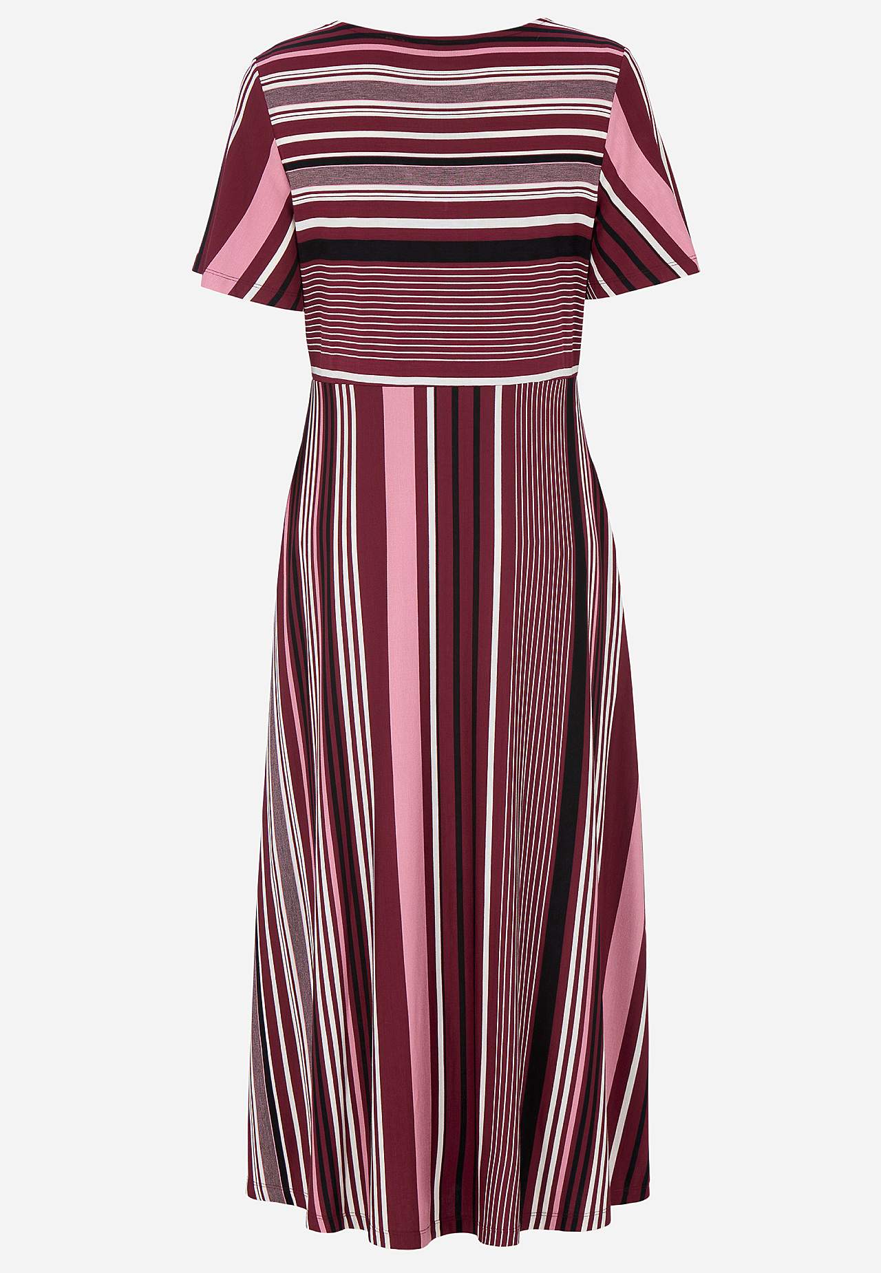 Patterned viscose dress