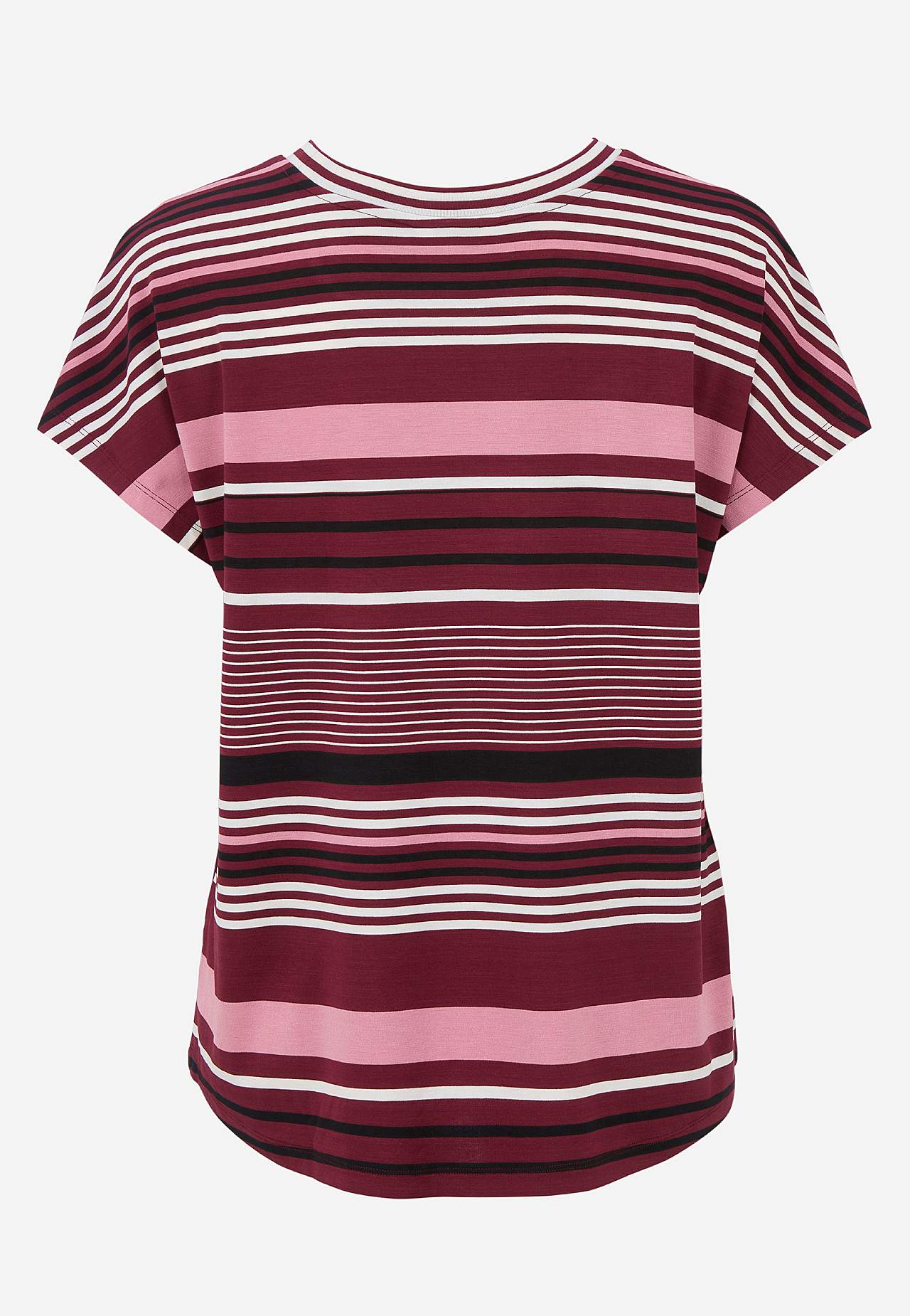 Jersey top with short sleeves