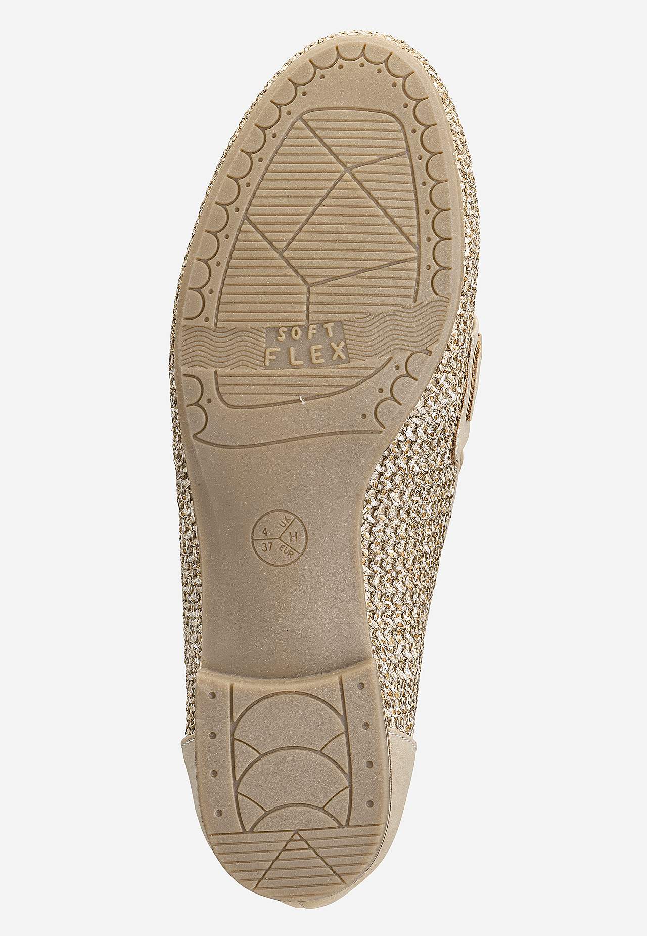 Loafers med dekorspänne