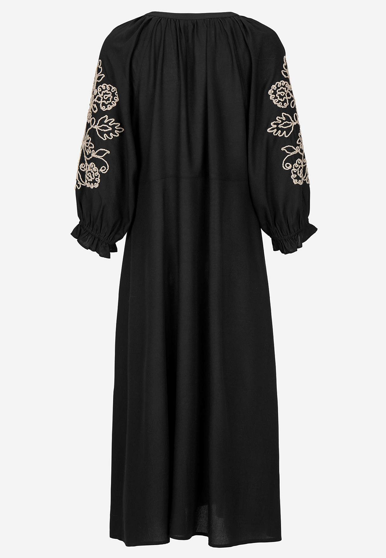 Dress with embroidery