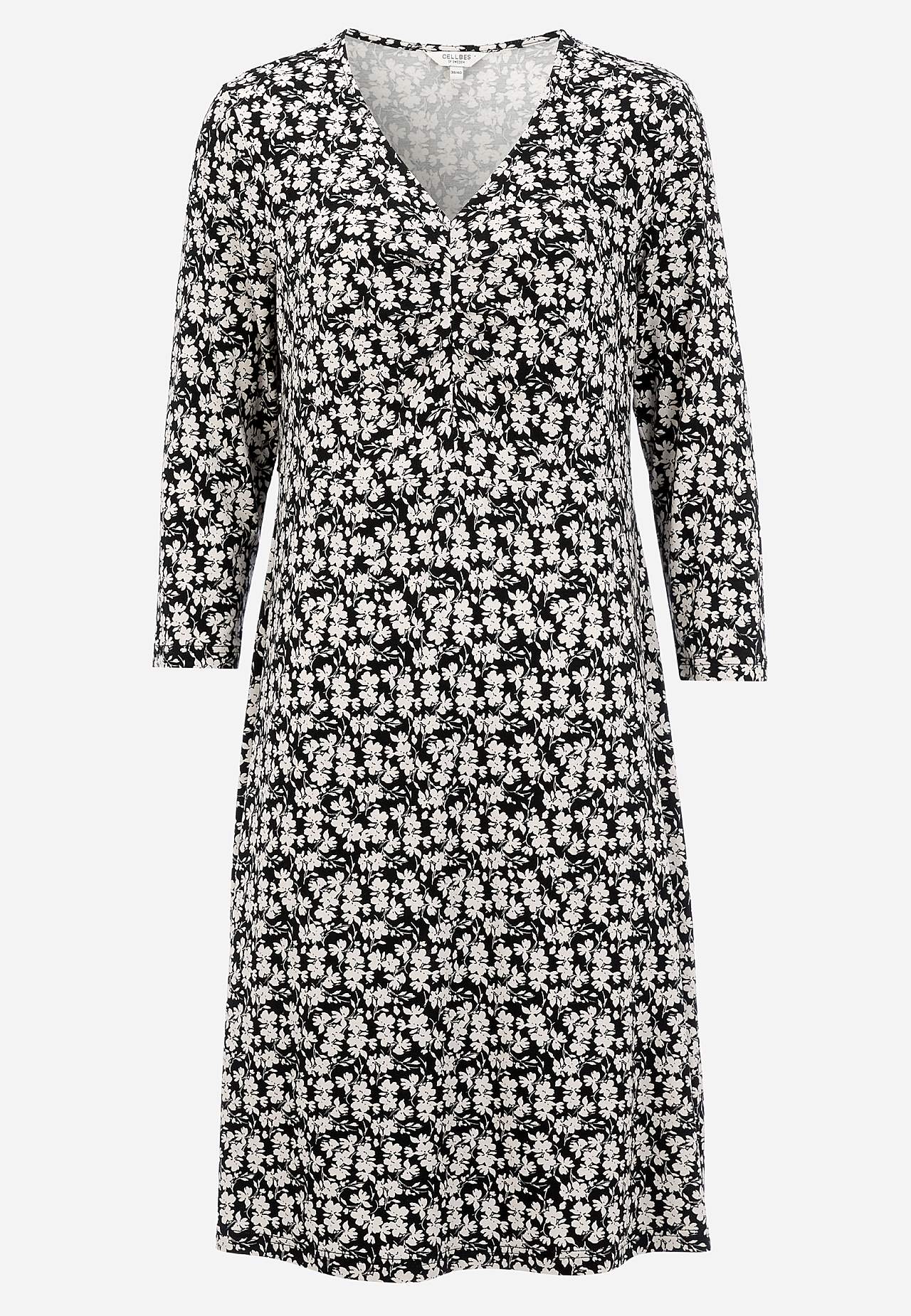 Patterned jersey dress