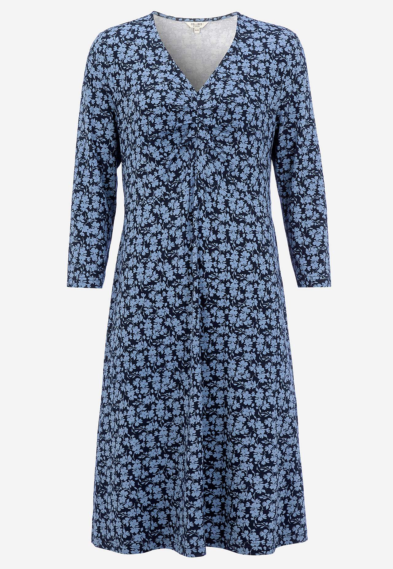 Patterned jersey dress
