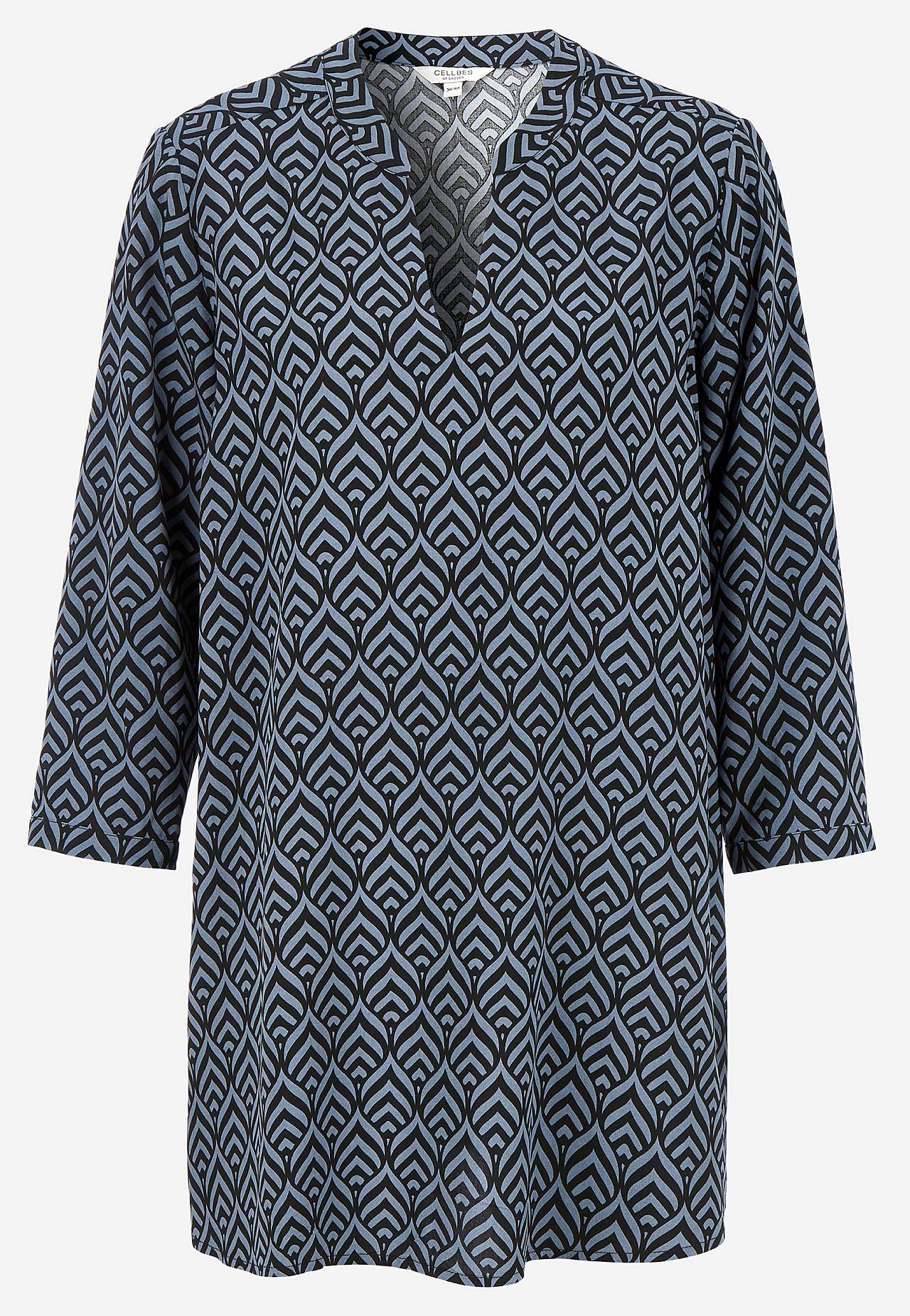 Woven tunic top
