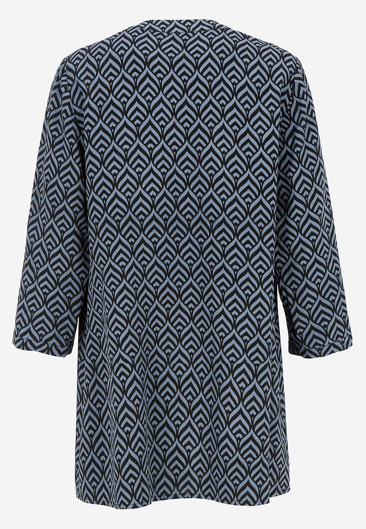 Woven tunic top