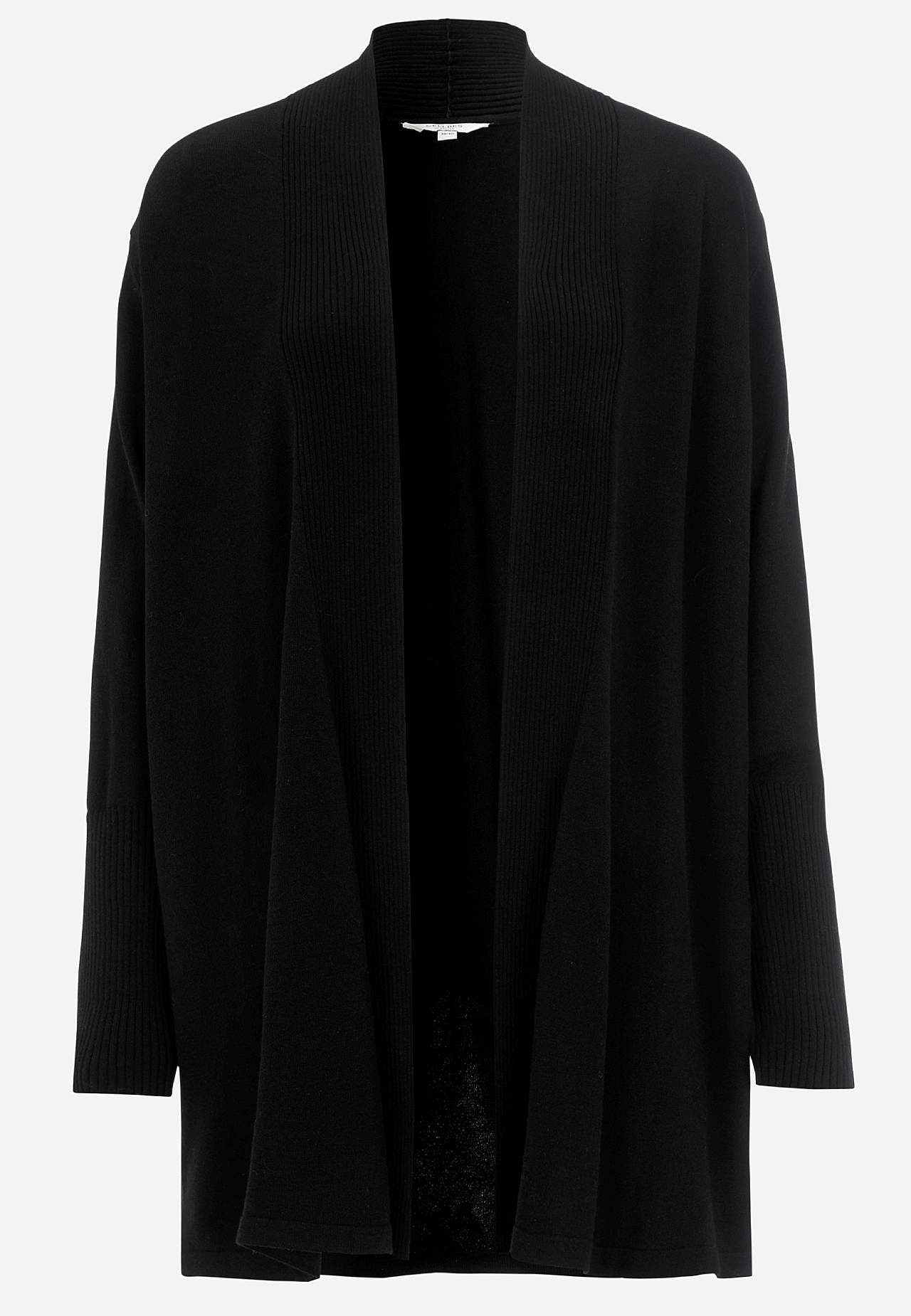 Fine-knitted cardigan