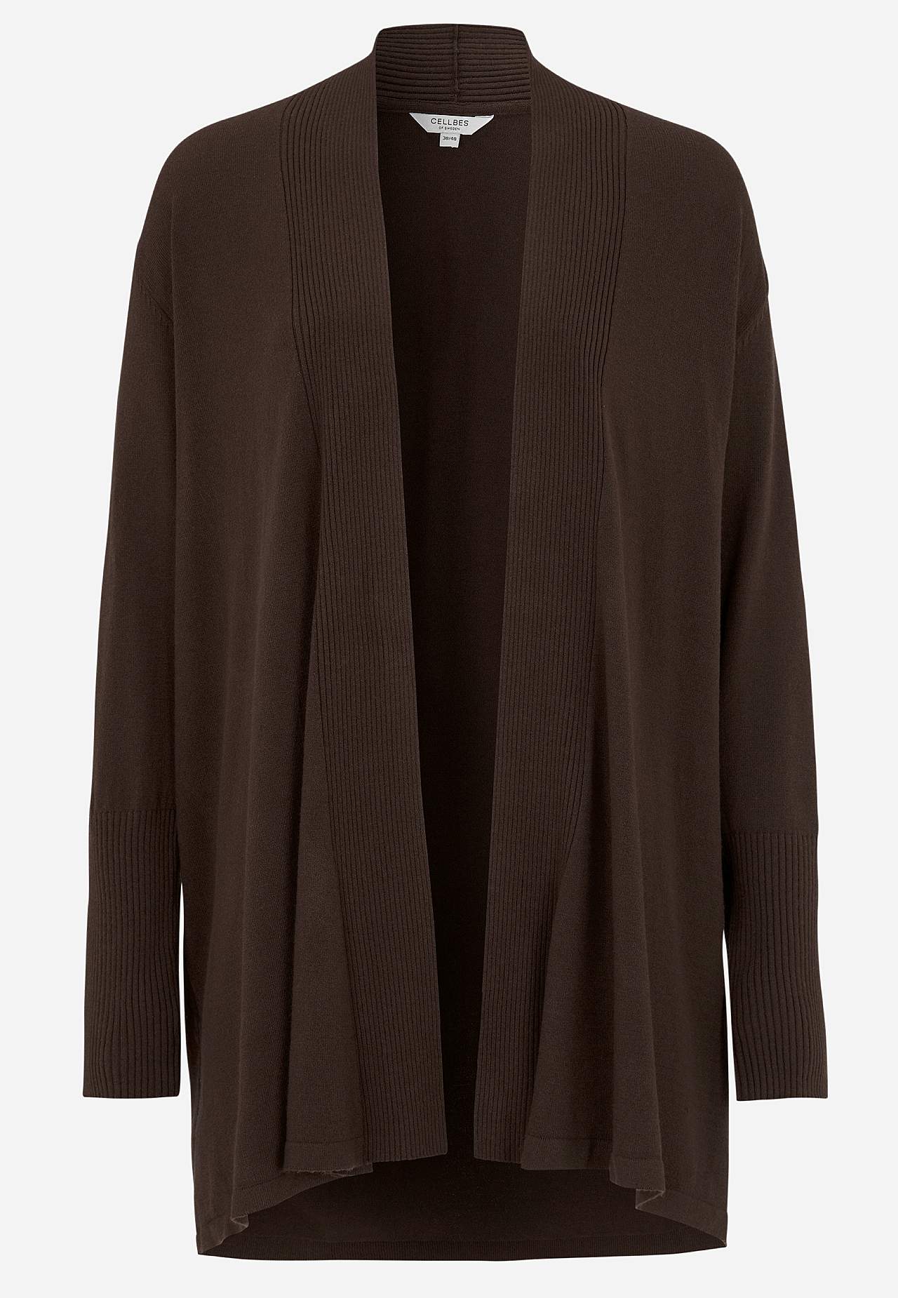 Fine-knitted cardigan