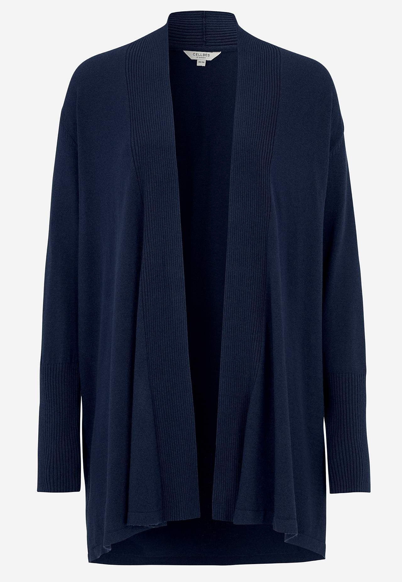 Fine-knitted cardigan