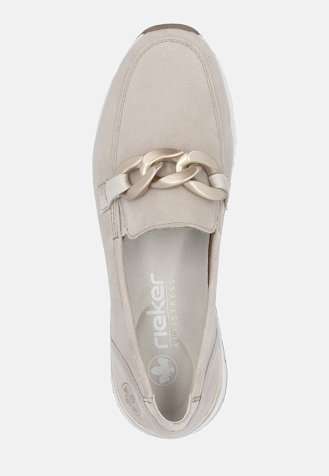 Loafer med spänne