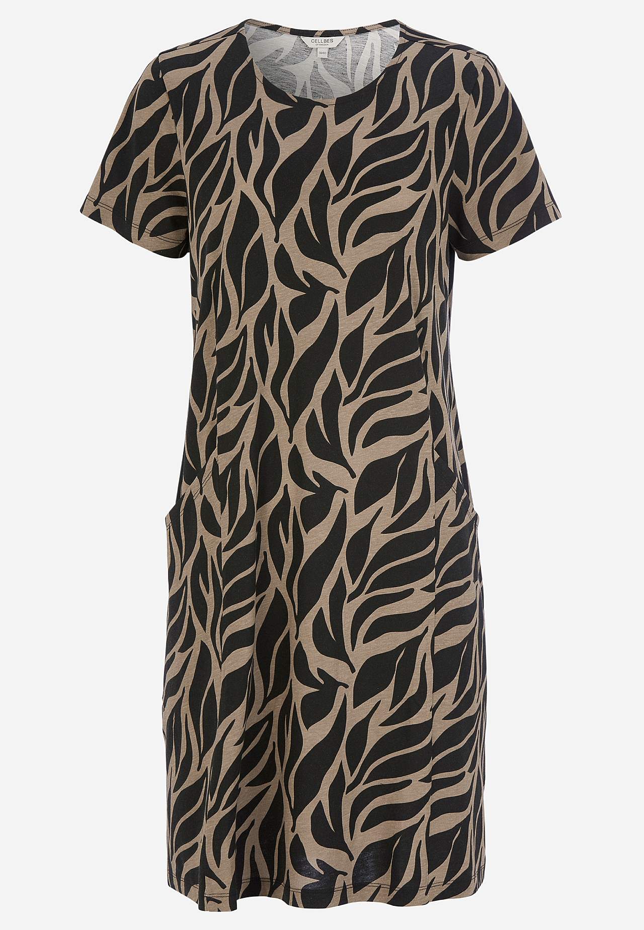 Jersey dress with pockets