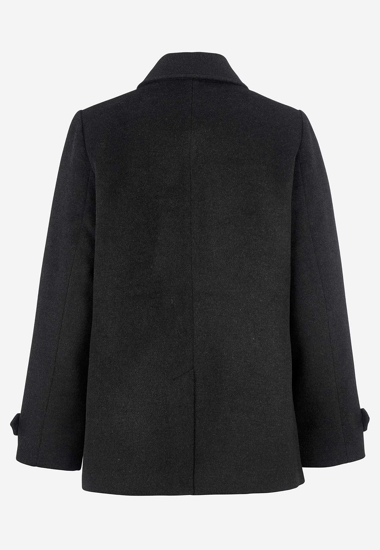 Double-breasted coat