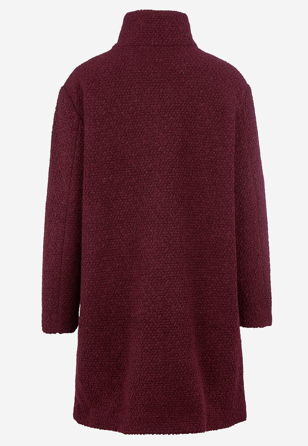 Coat in wool mix