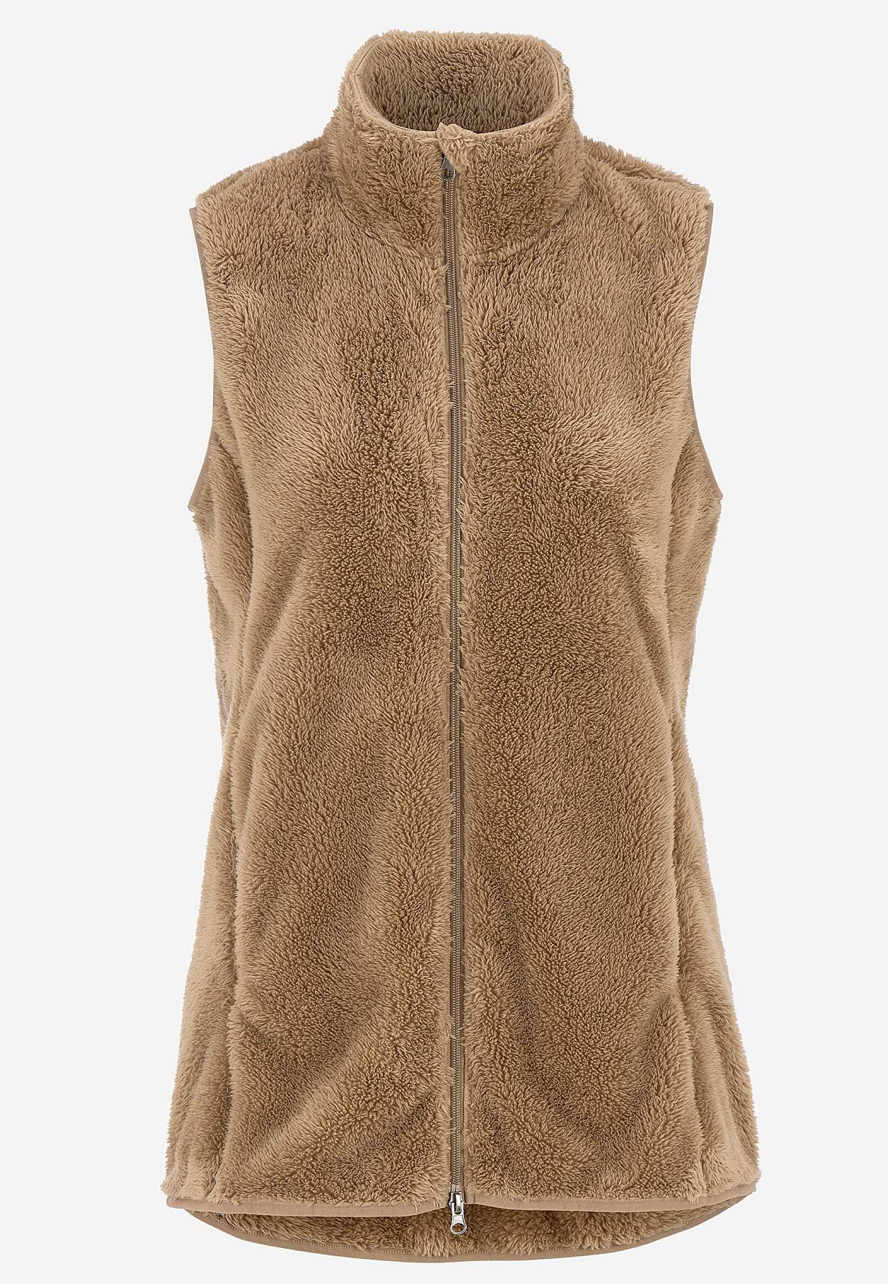 Fleece vest with pockets