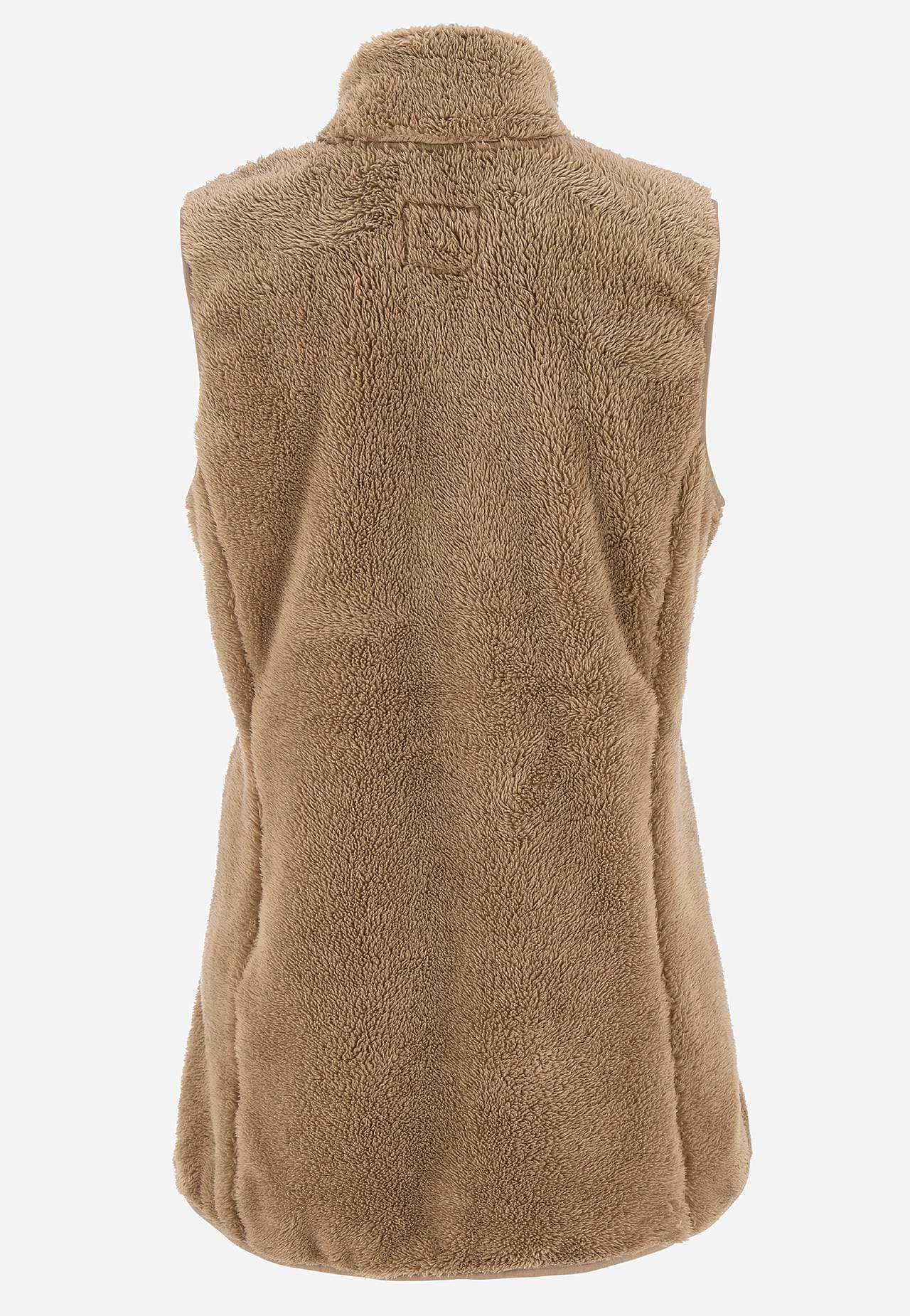 Fleece vest with pockets