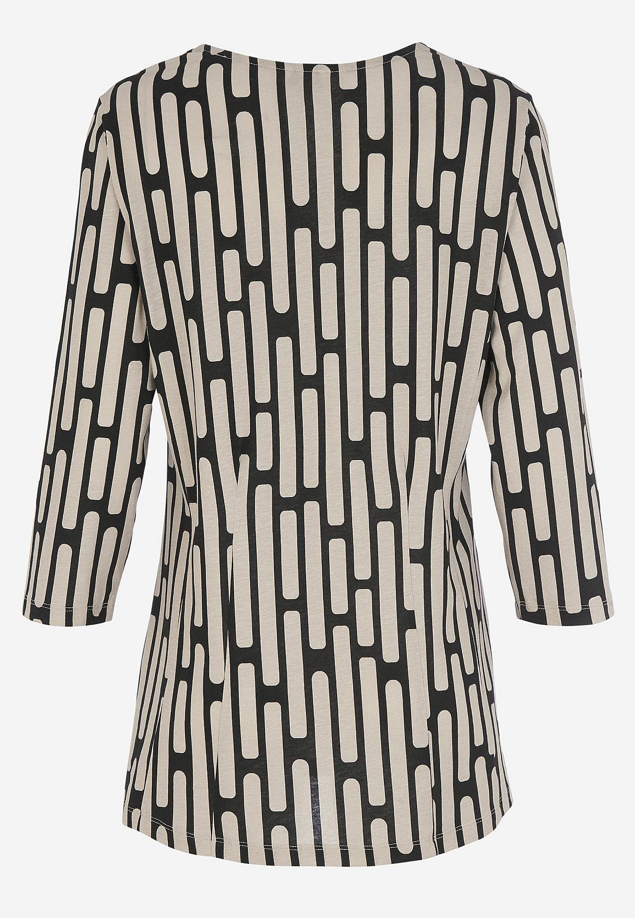 Patterned jersey tuniq