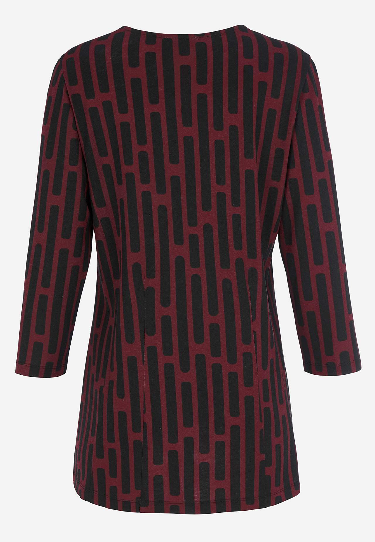 Patterned jersey tuniq