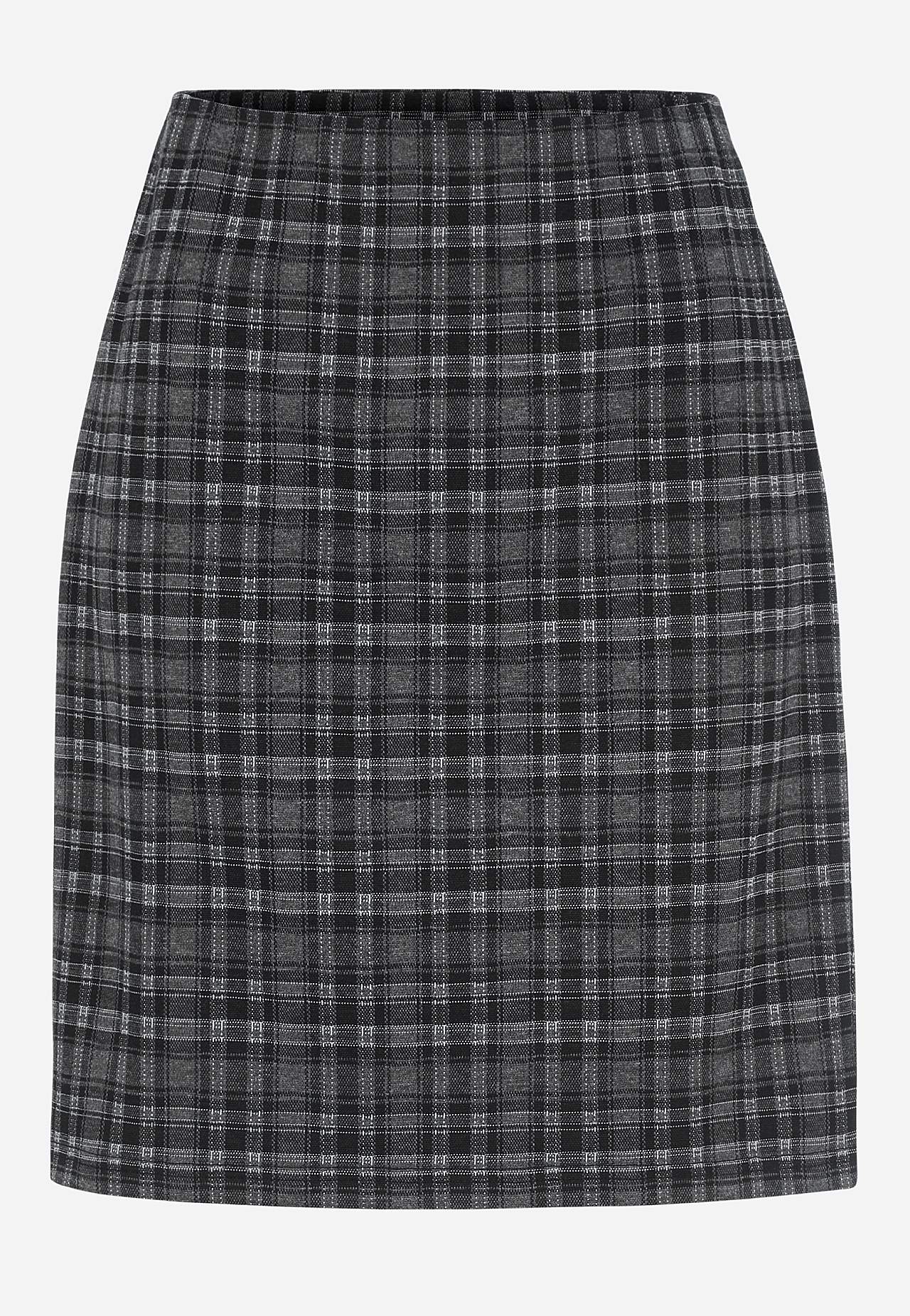 Jacquard patterned skirt