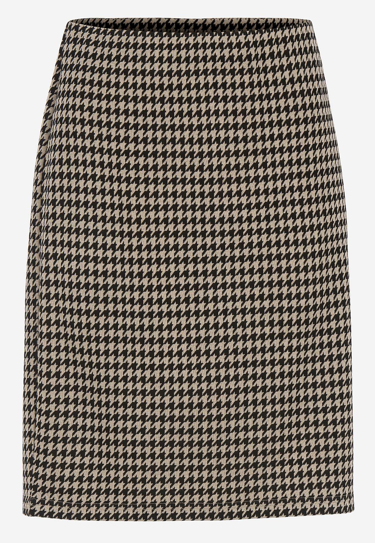 Jacquard patterned skirt