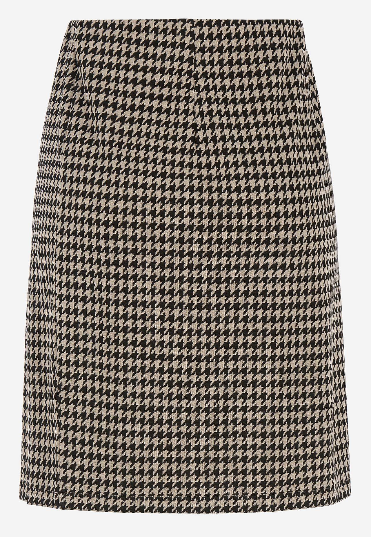 Jacquard patterned skirt