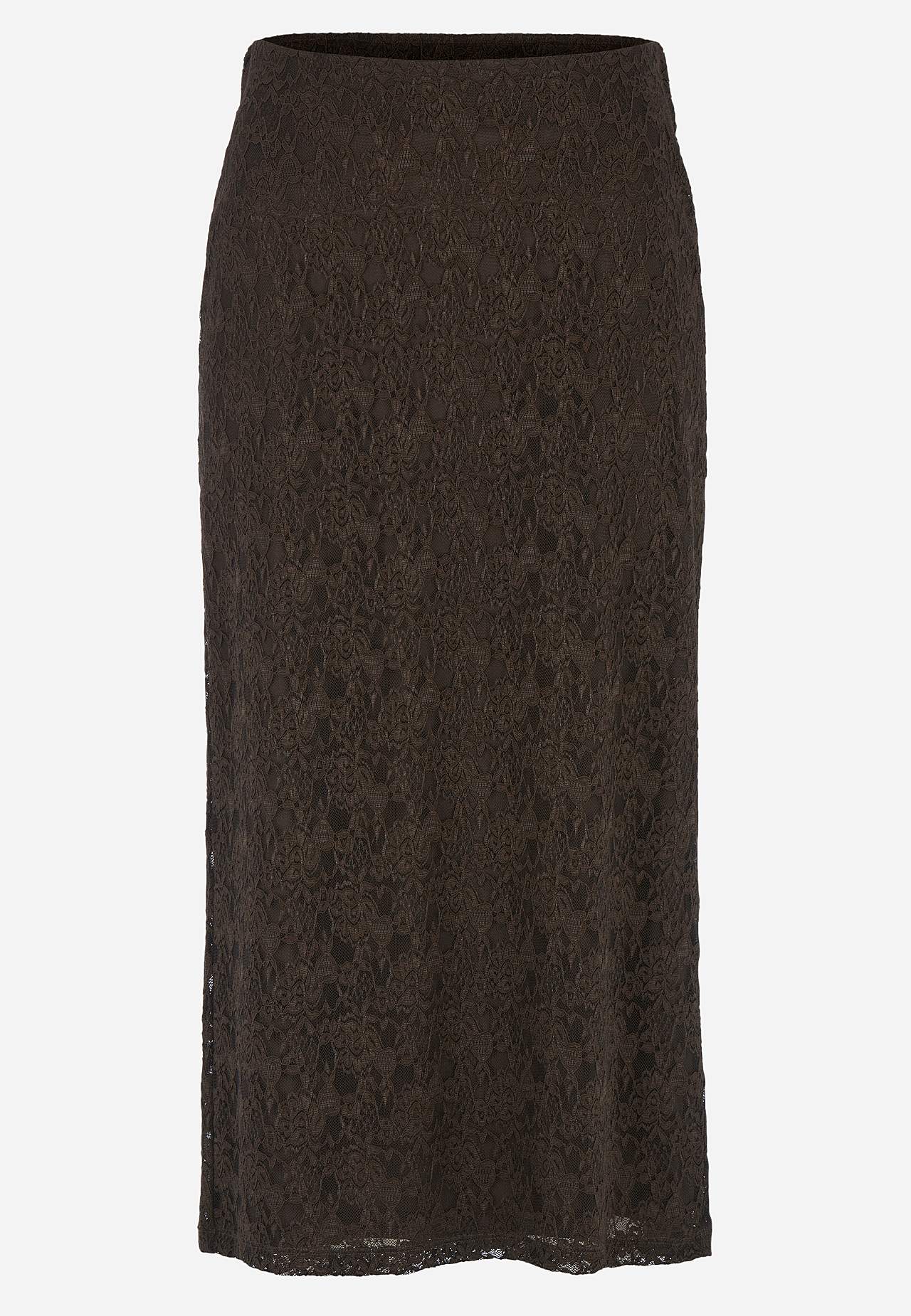 Midi skirt in lace