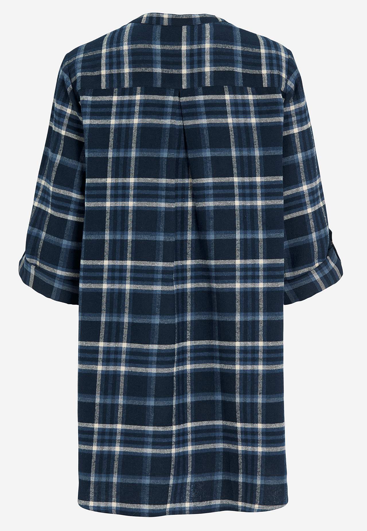 Tunika flanellista taskuilla