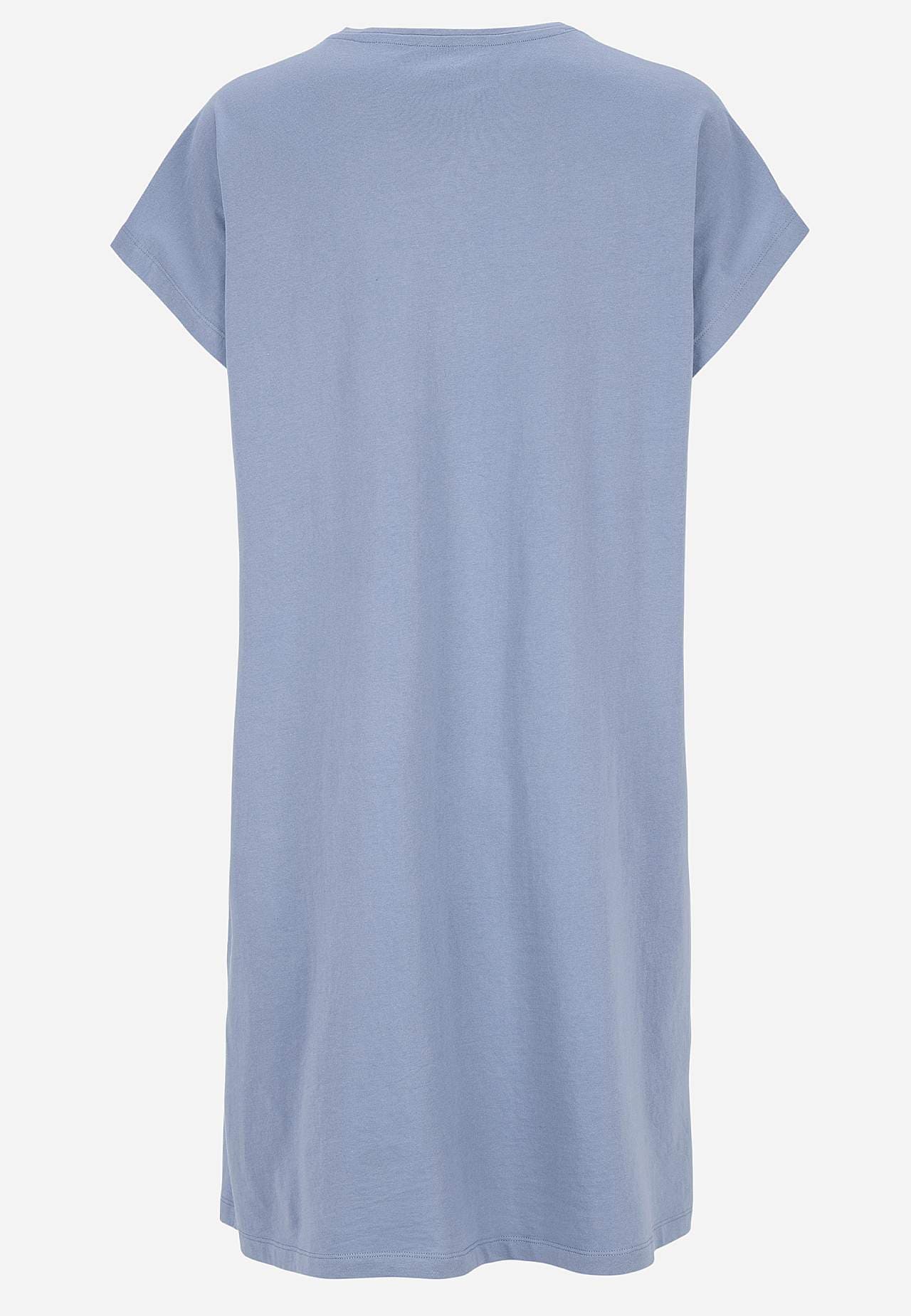 Nightgown with v-neck cut