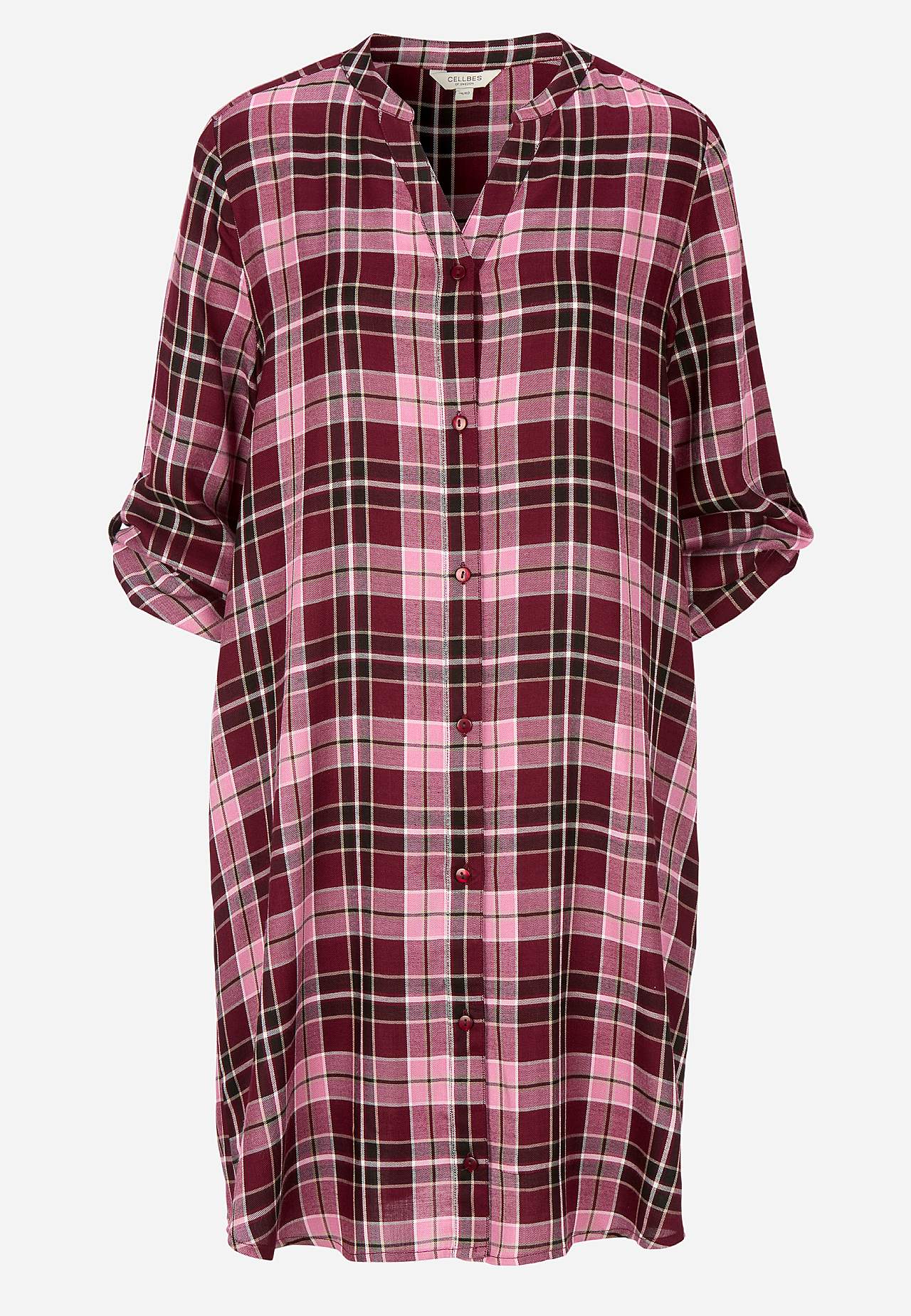Woven shirt dress with pockets