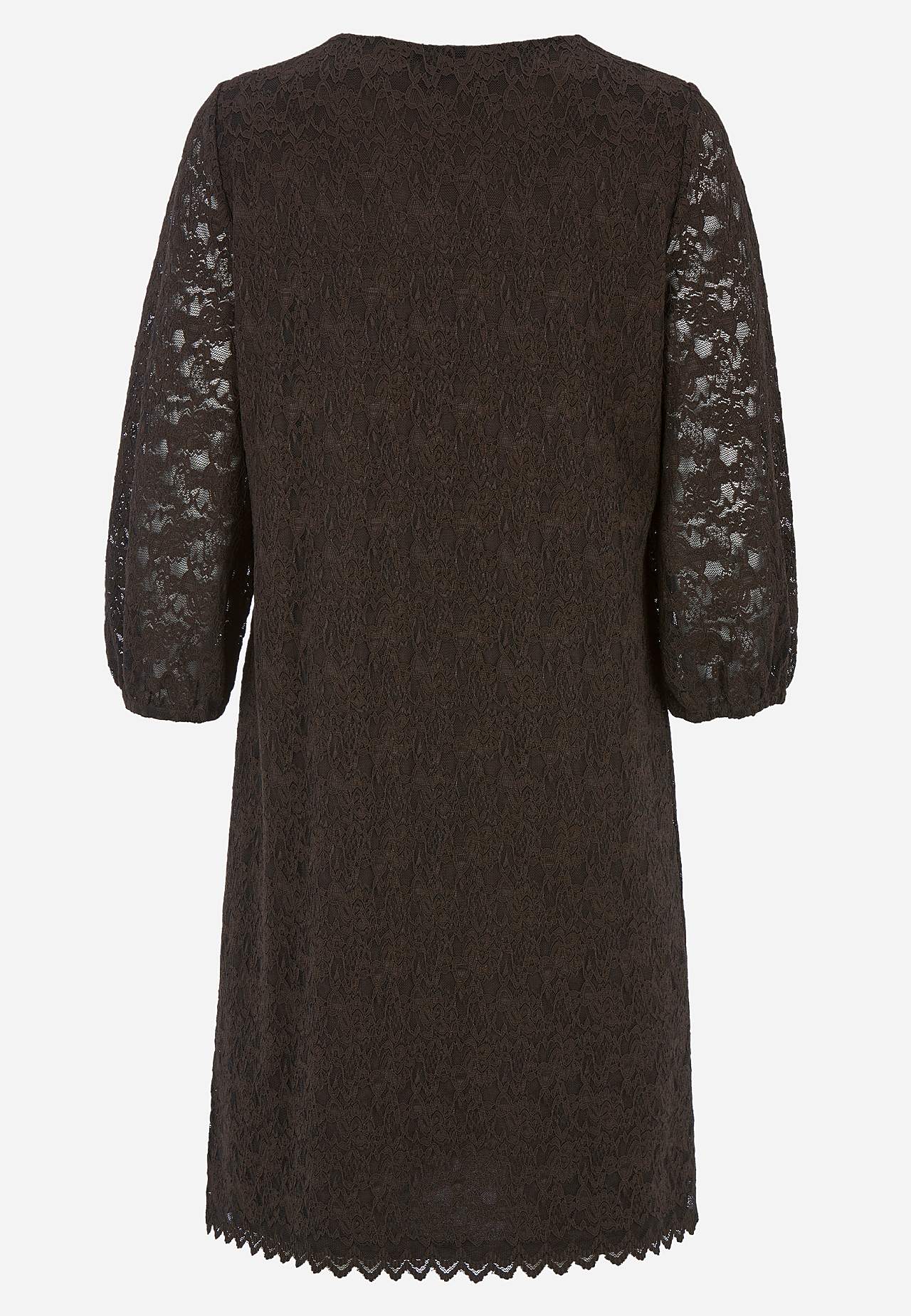 V-neck lace dress