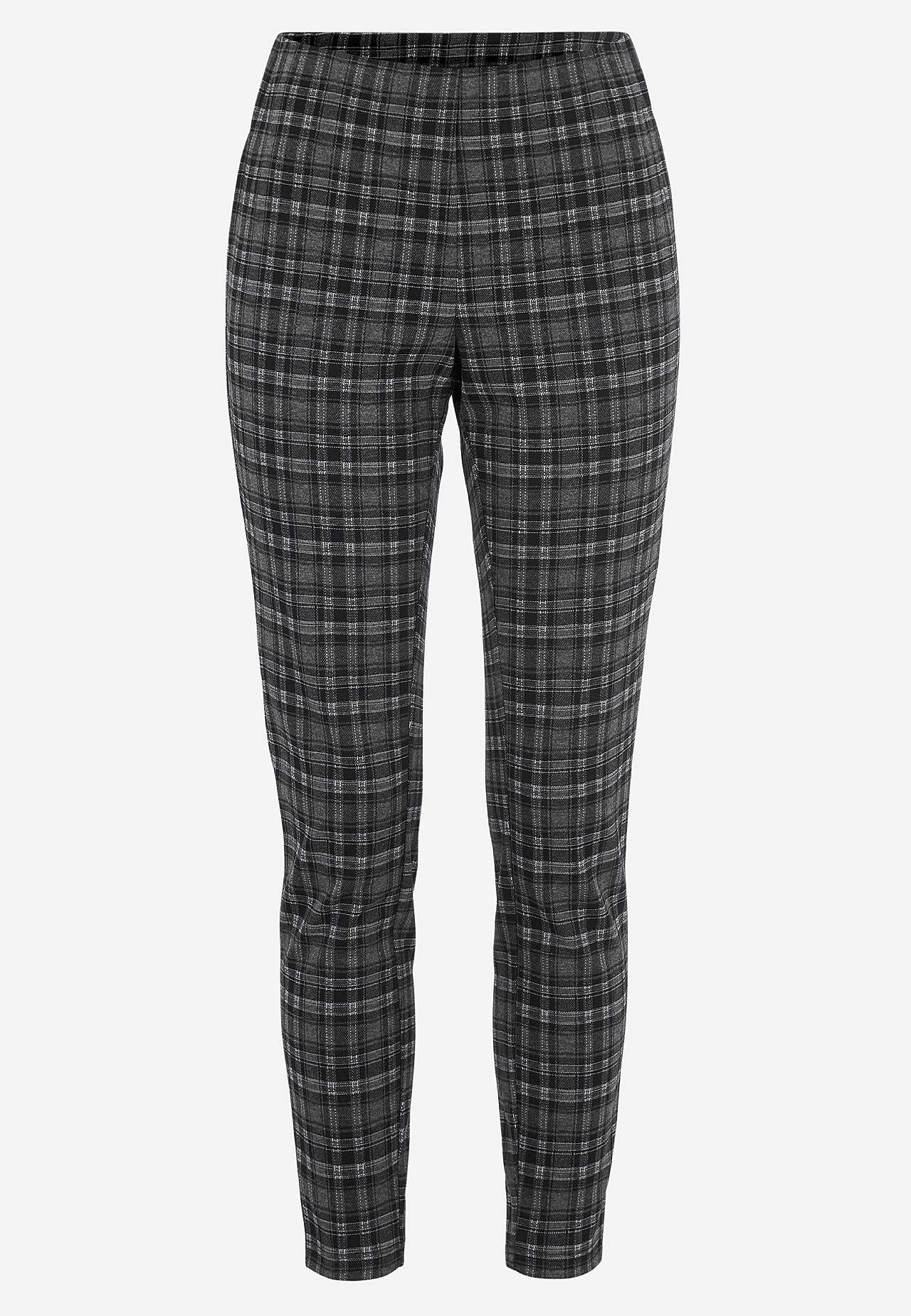 Jacquard patterned leggings