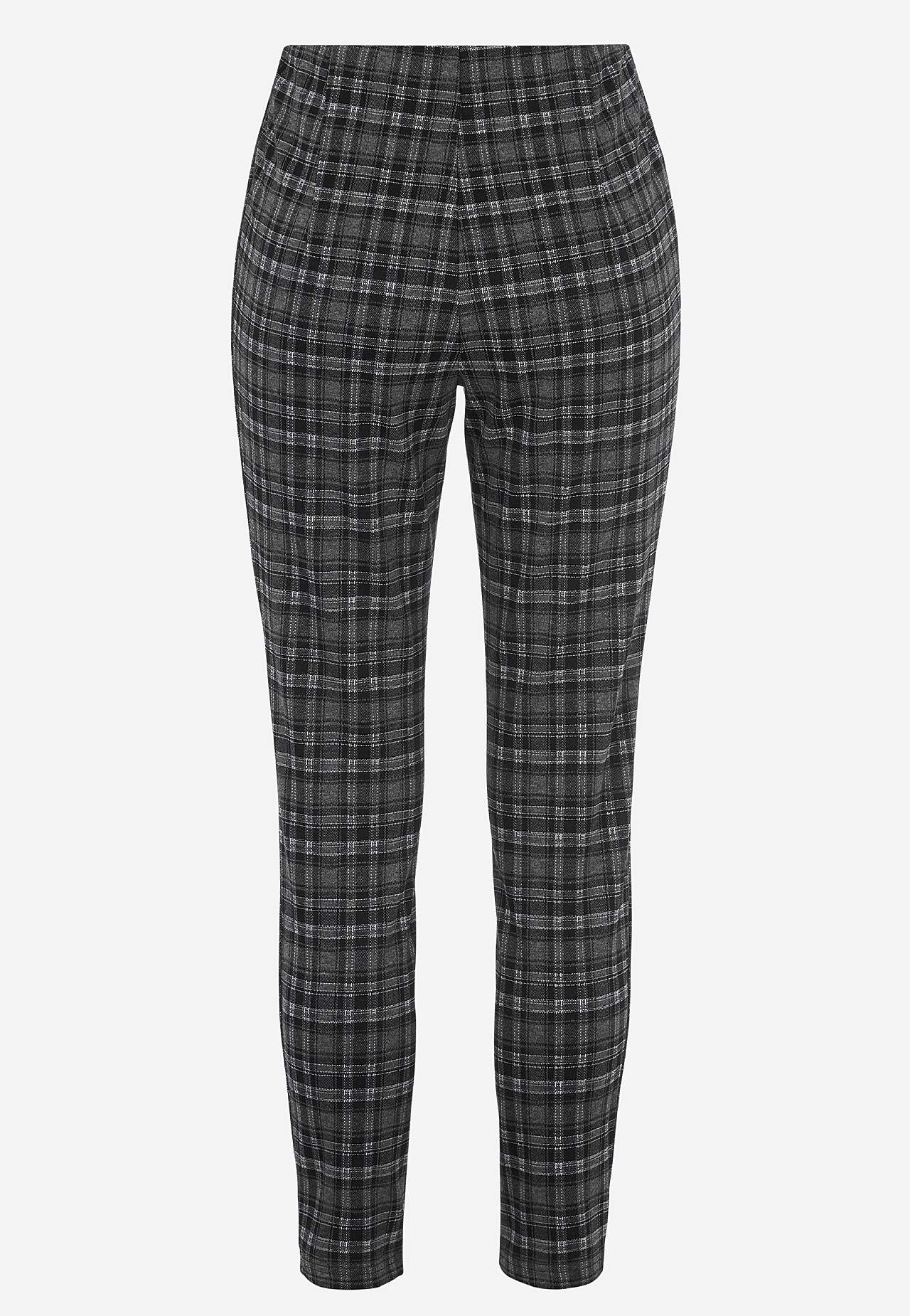 Jacquard patterned leggings