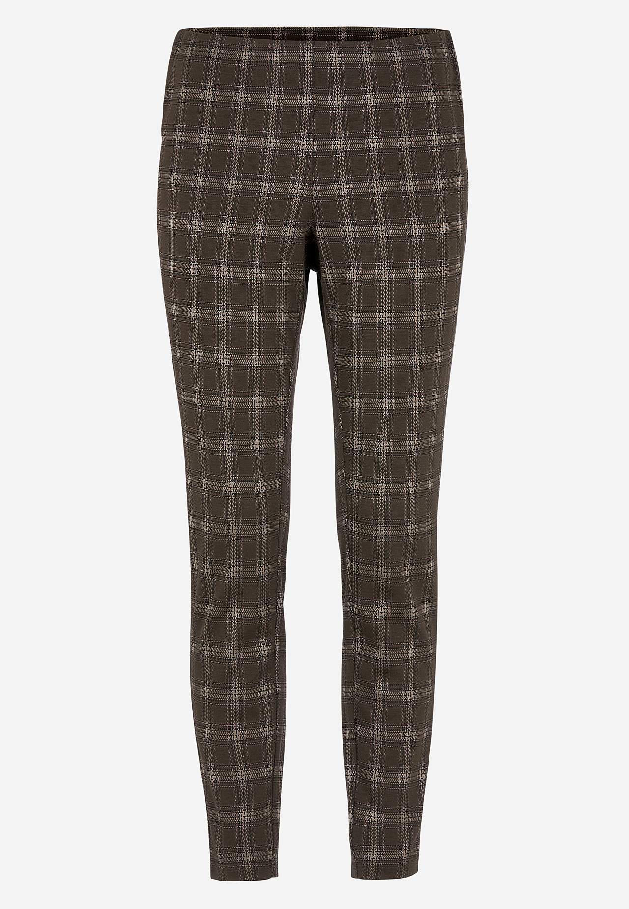 Jacquard patterned leggings