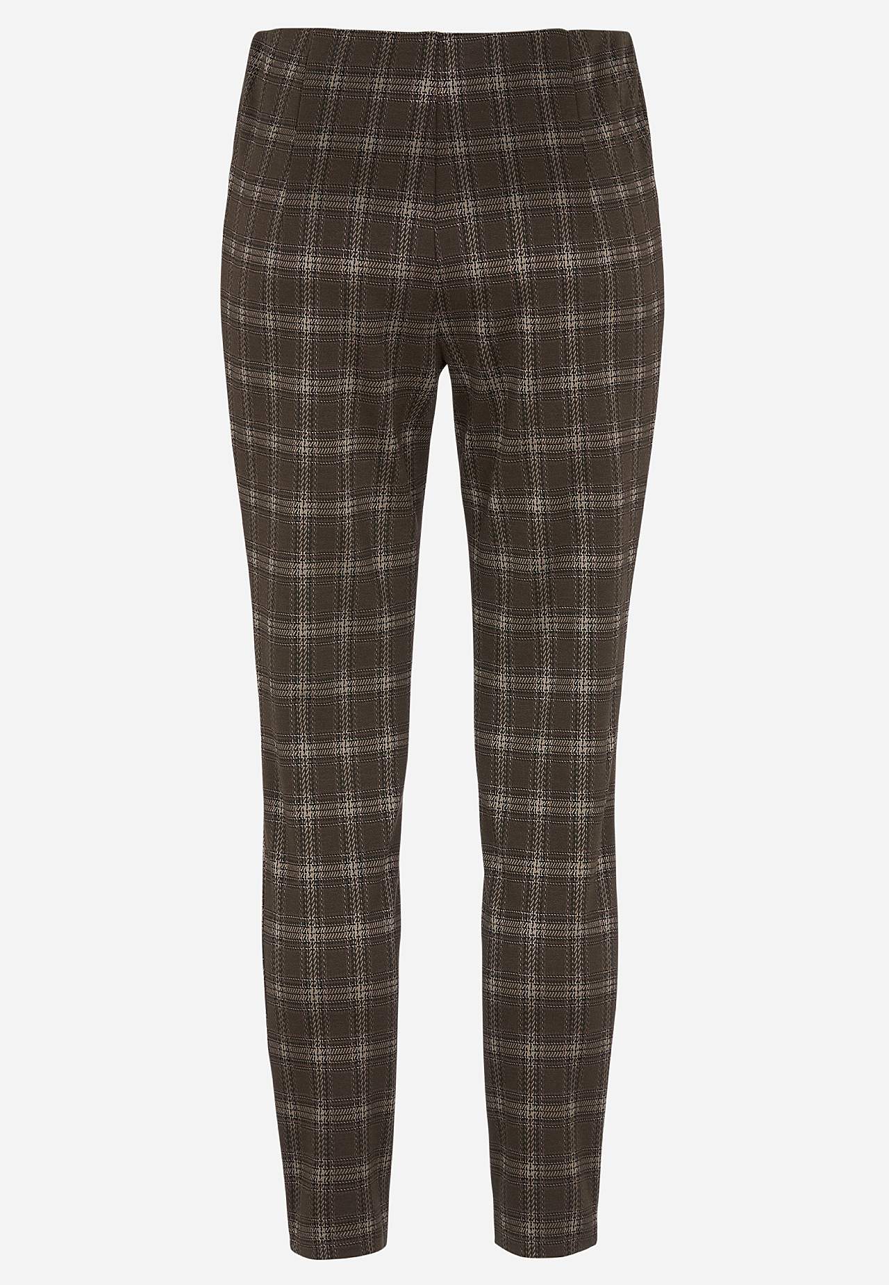 Jacquard patterned leggings
