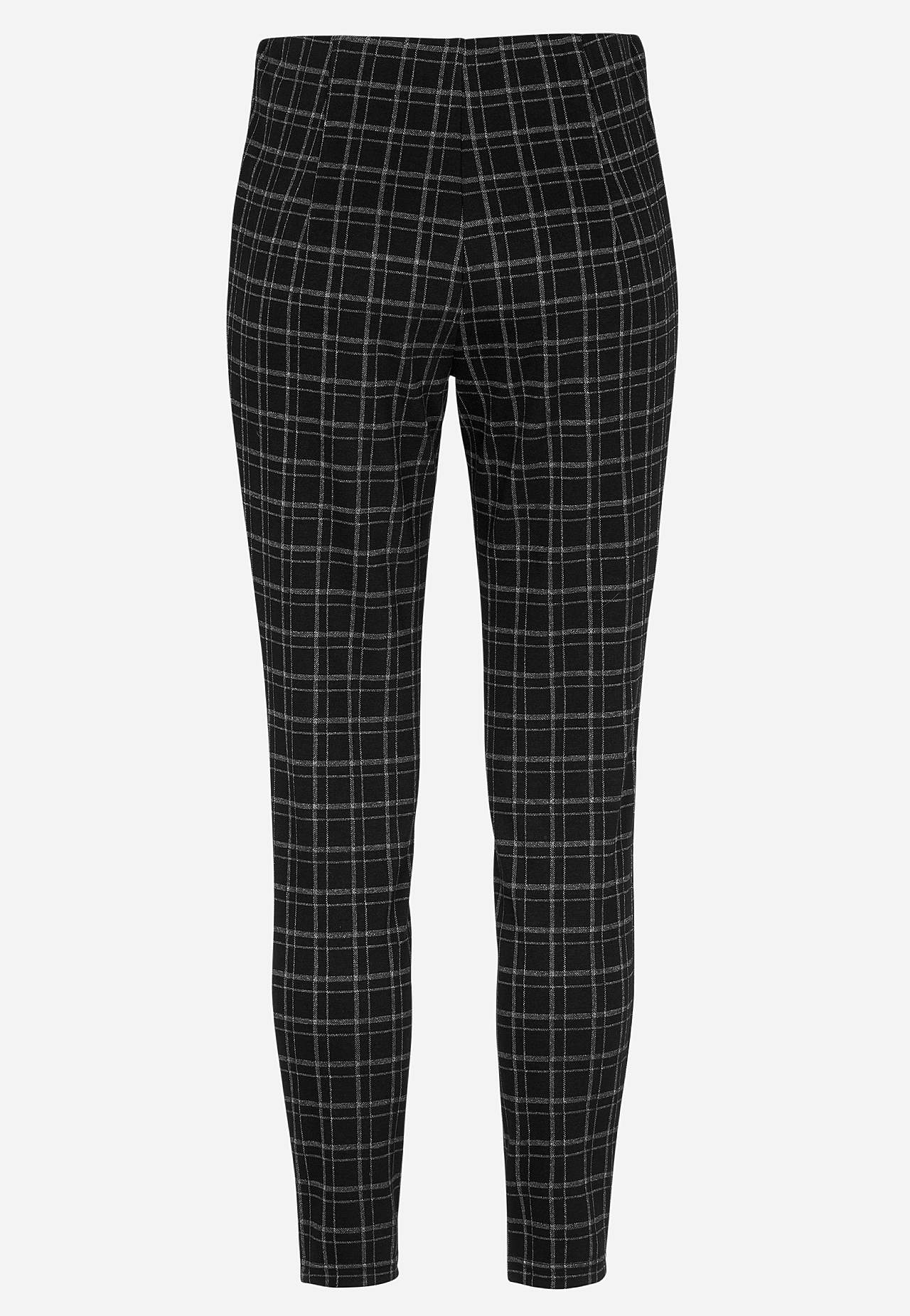 Jacquard patterned leggings
