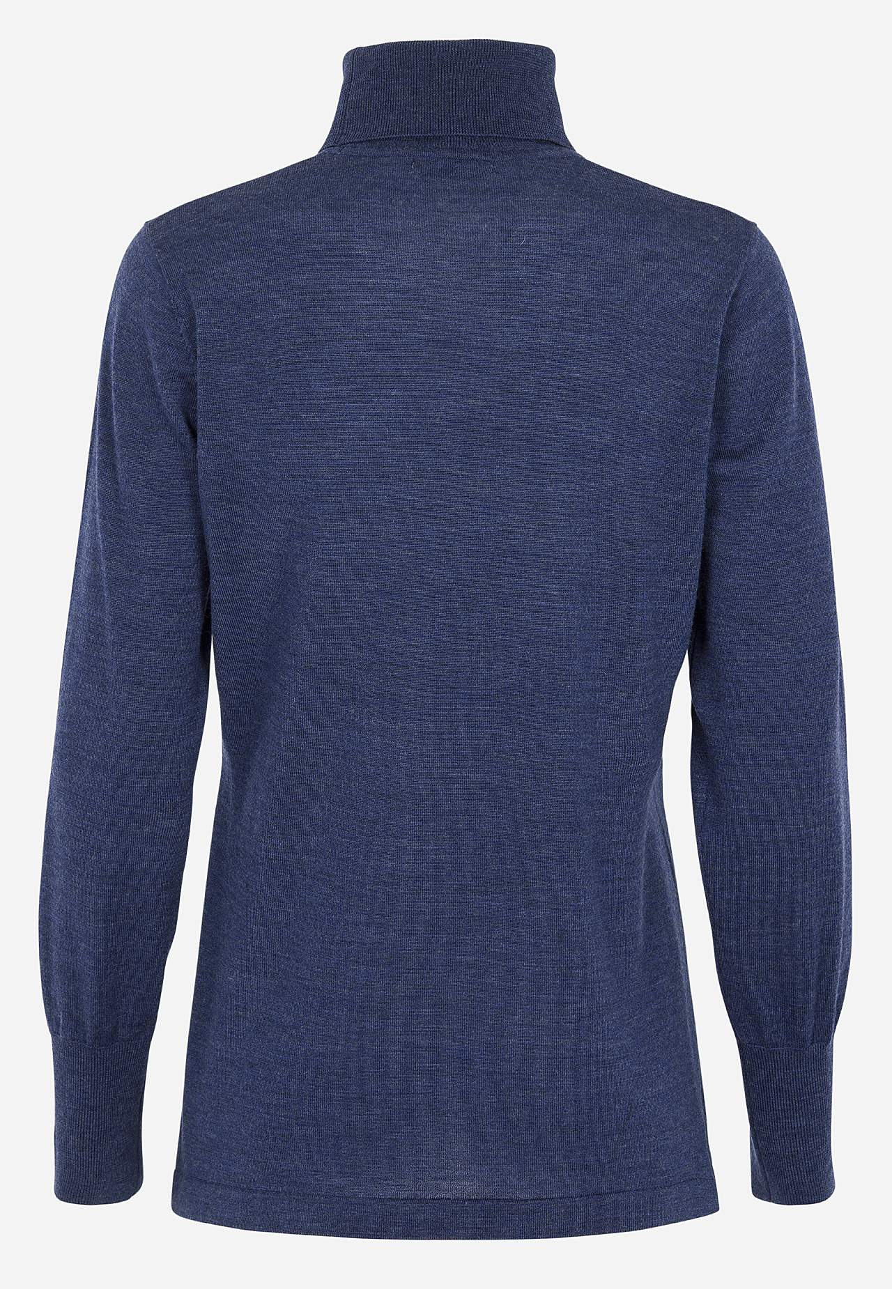 Roll-neck Premium in merino wool