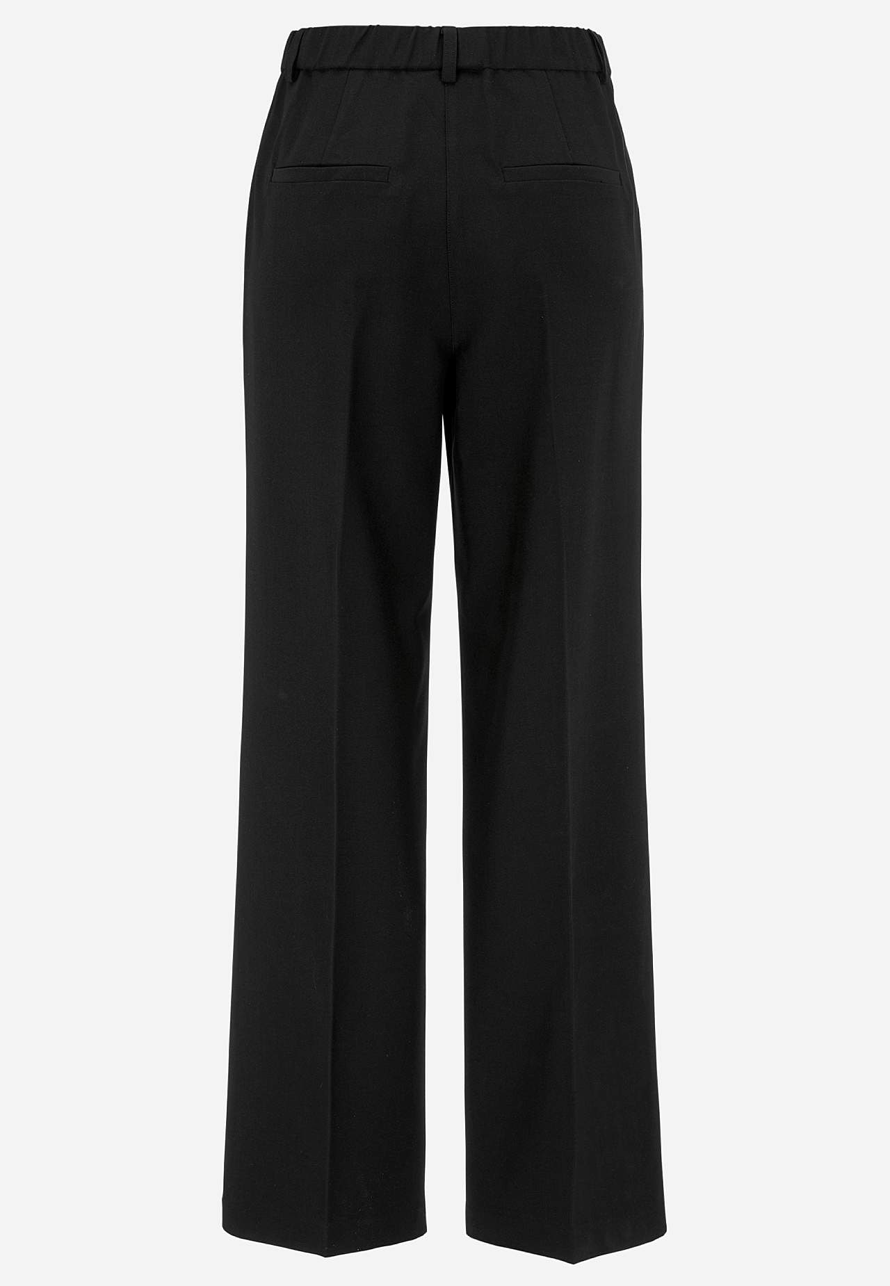 Classic dress trousers with crease