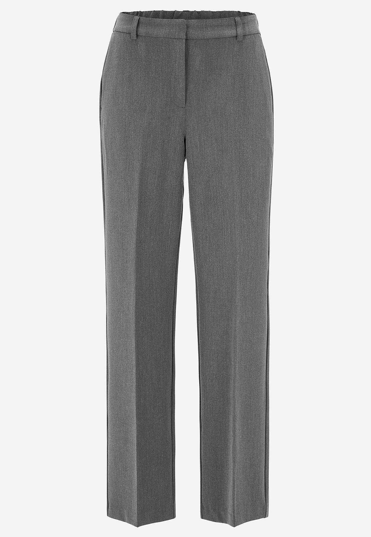 Classic dress trousers with crease