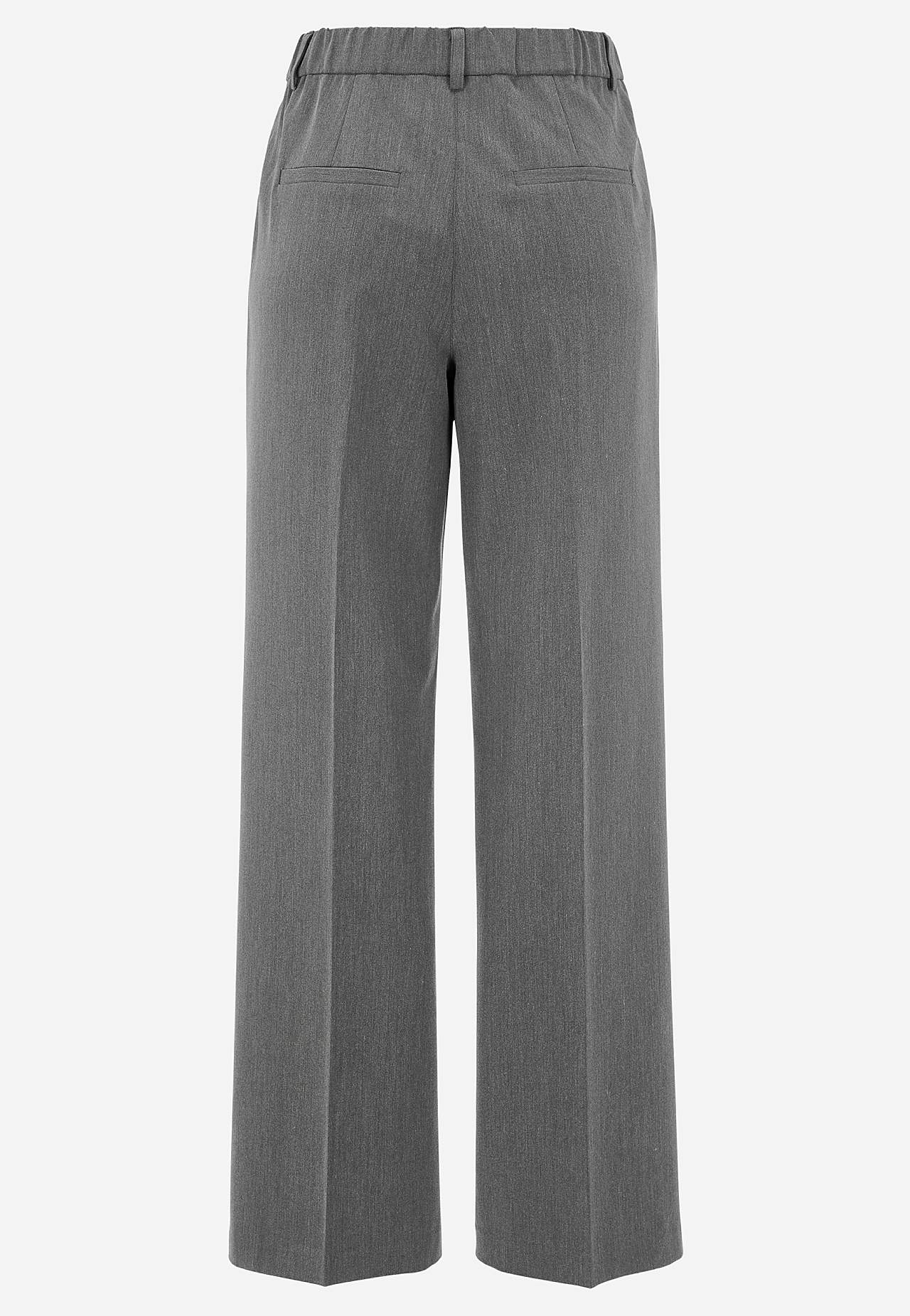 Classic dress trousers with crease