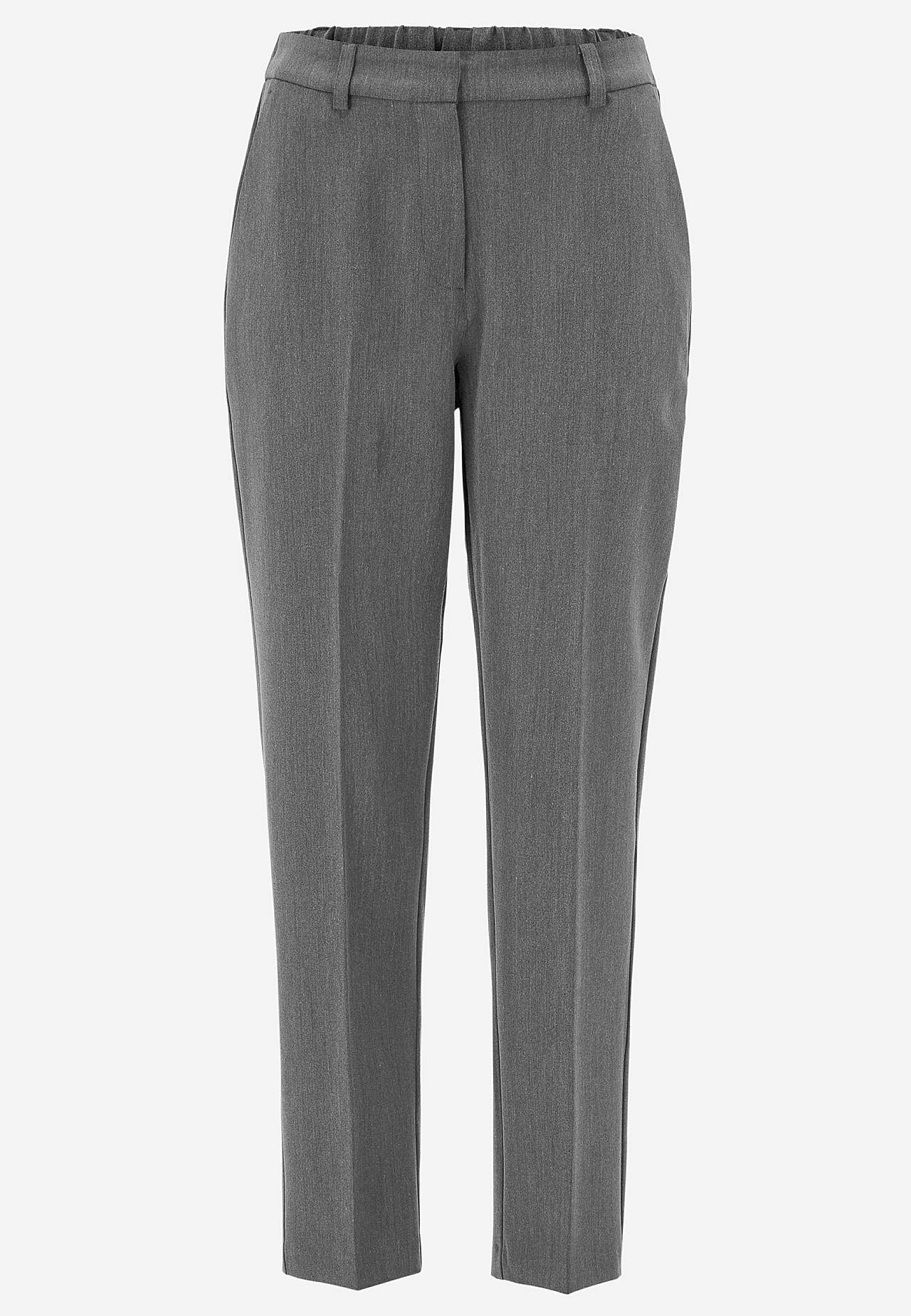 Ankle trousers with crease Pia