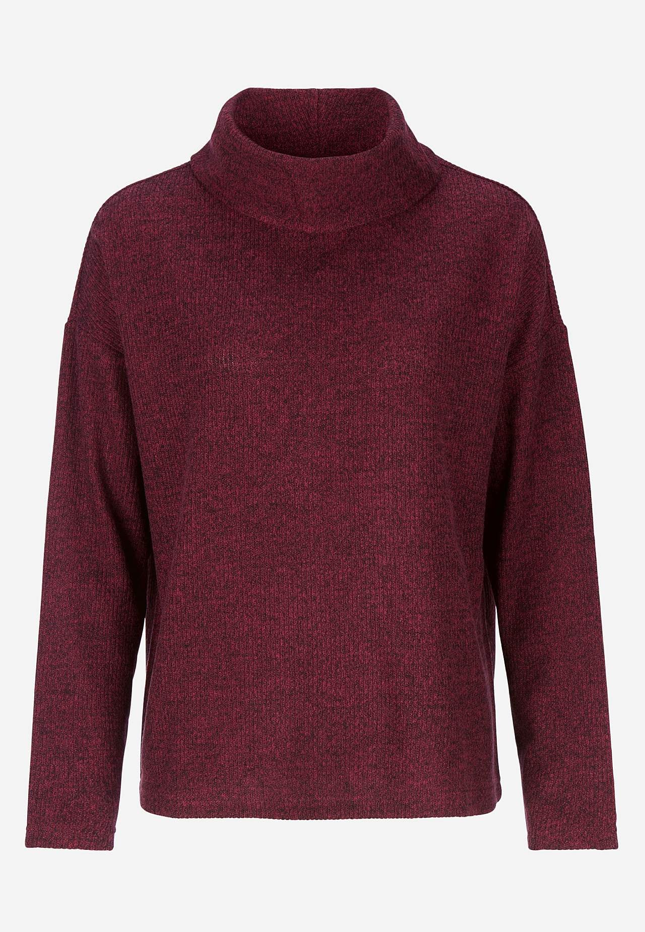 Super soft sweater with collar Beata
