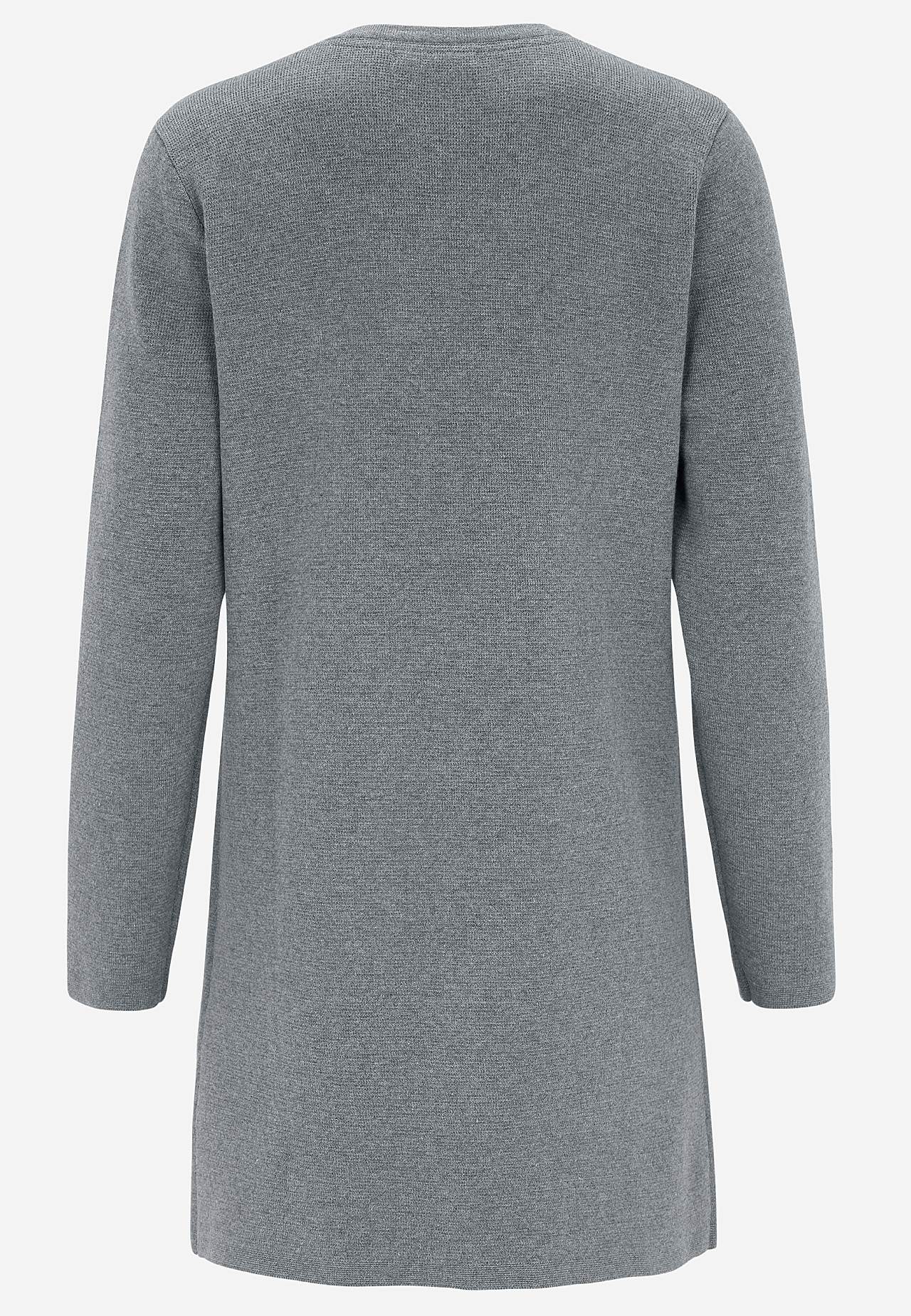 Cardigan with zip