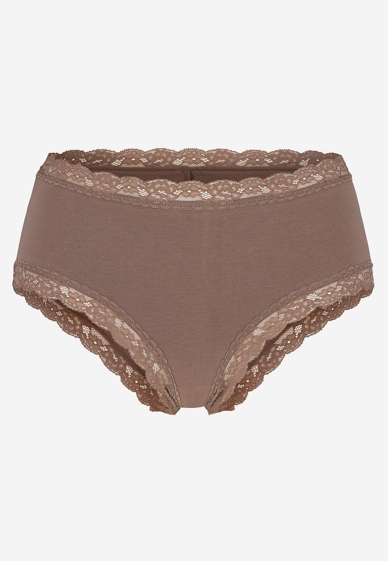Women's briefs with lace and brazilian cut 3-pack
