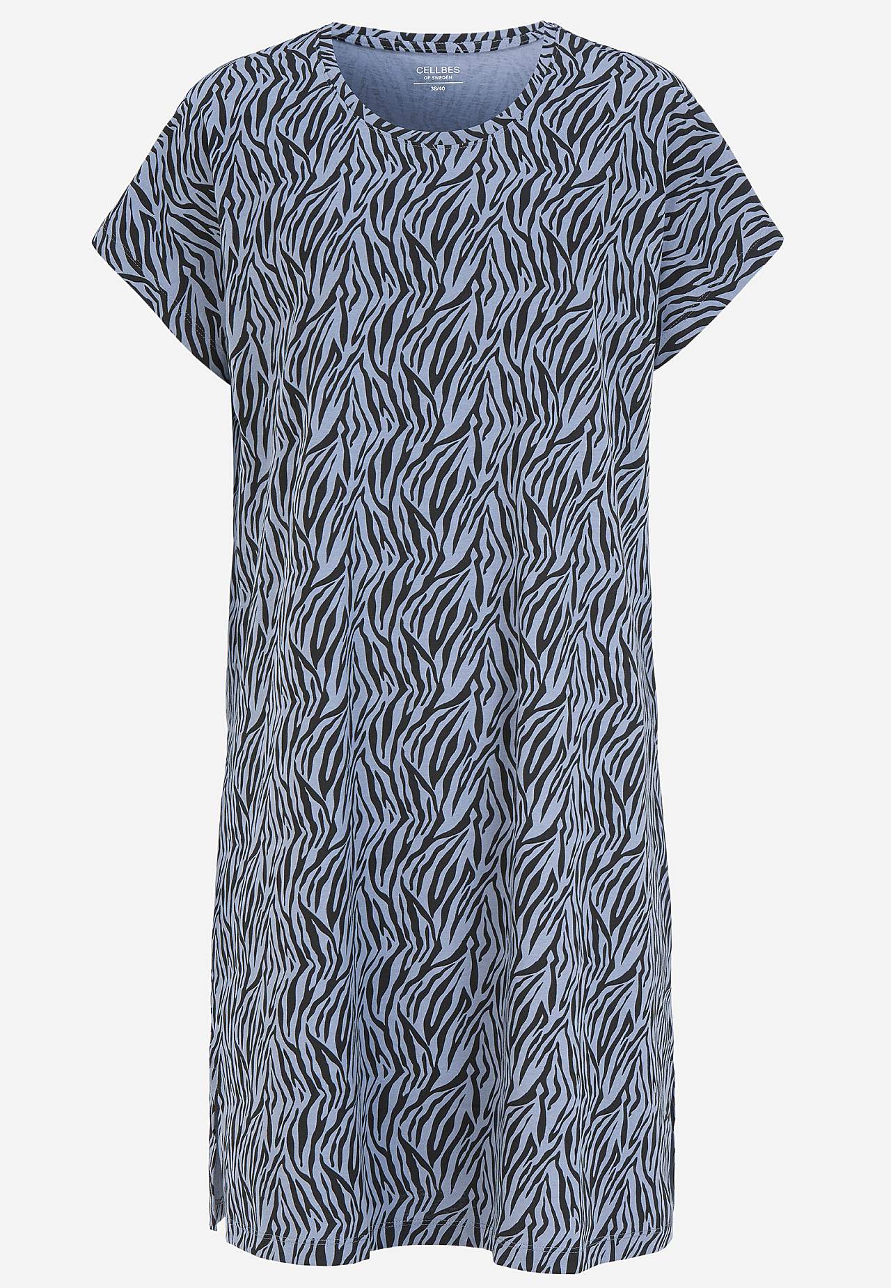 Patterned nightdress in cotton 2-pack